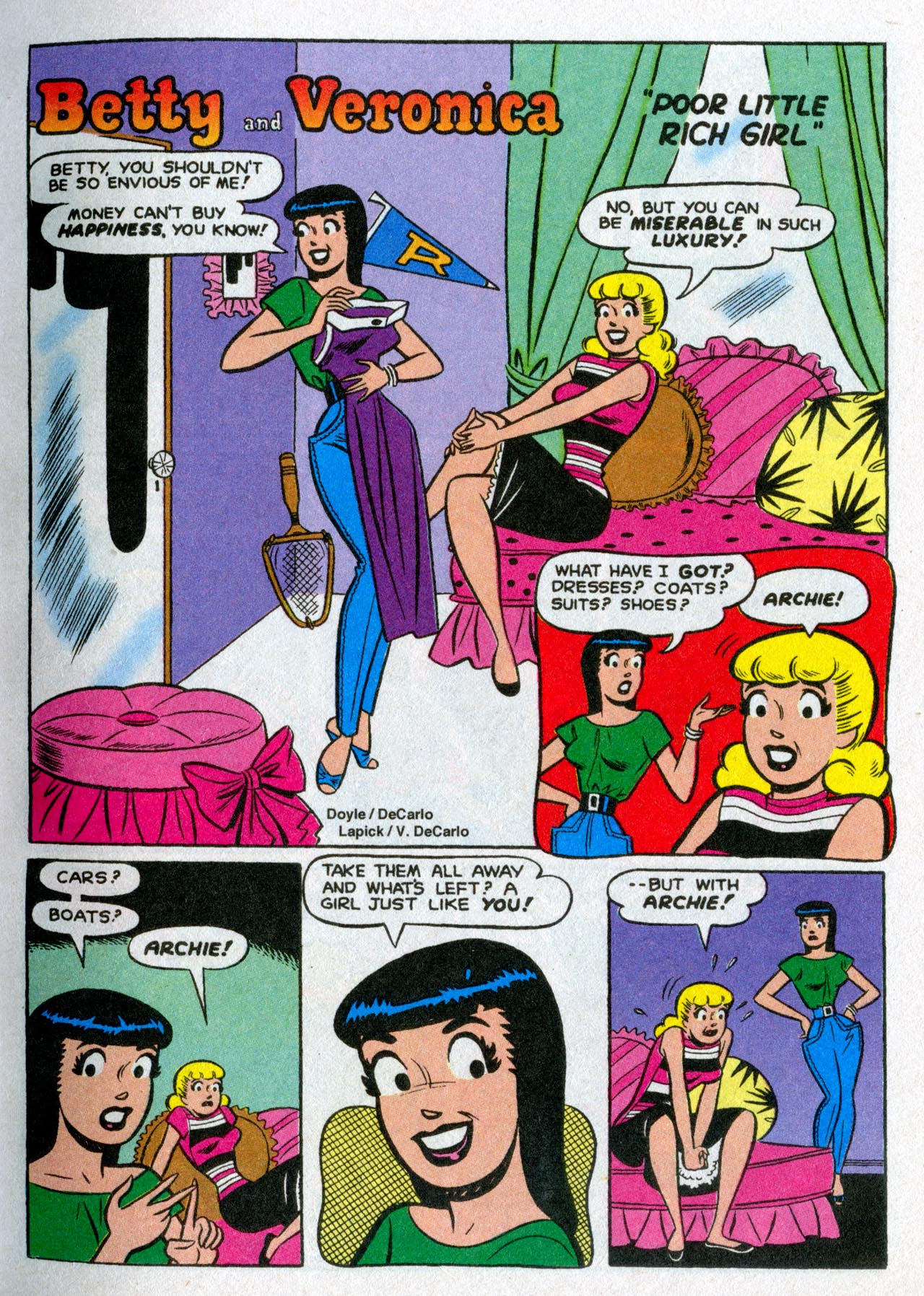 Read online Betty and Veronica Double Digest comic -  Issue #242 - 157