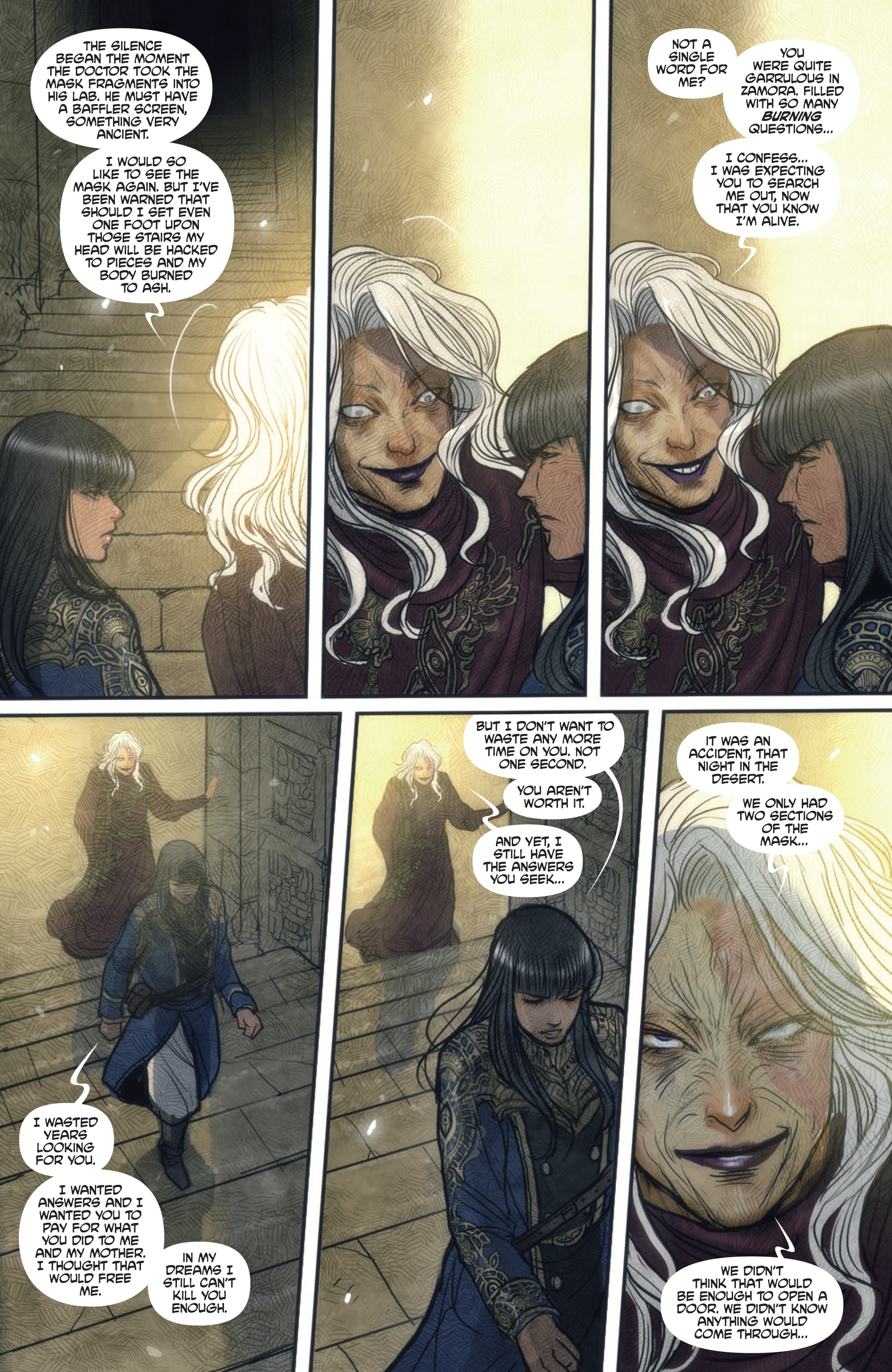 Read online Monstress comic -  Issue #22 - 23