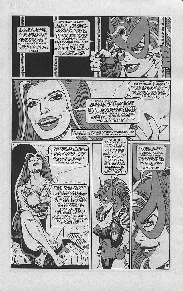 Read online She-Cat comic -  Issue #5 - 9