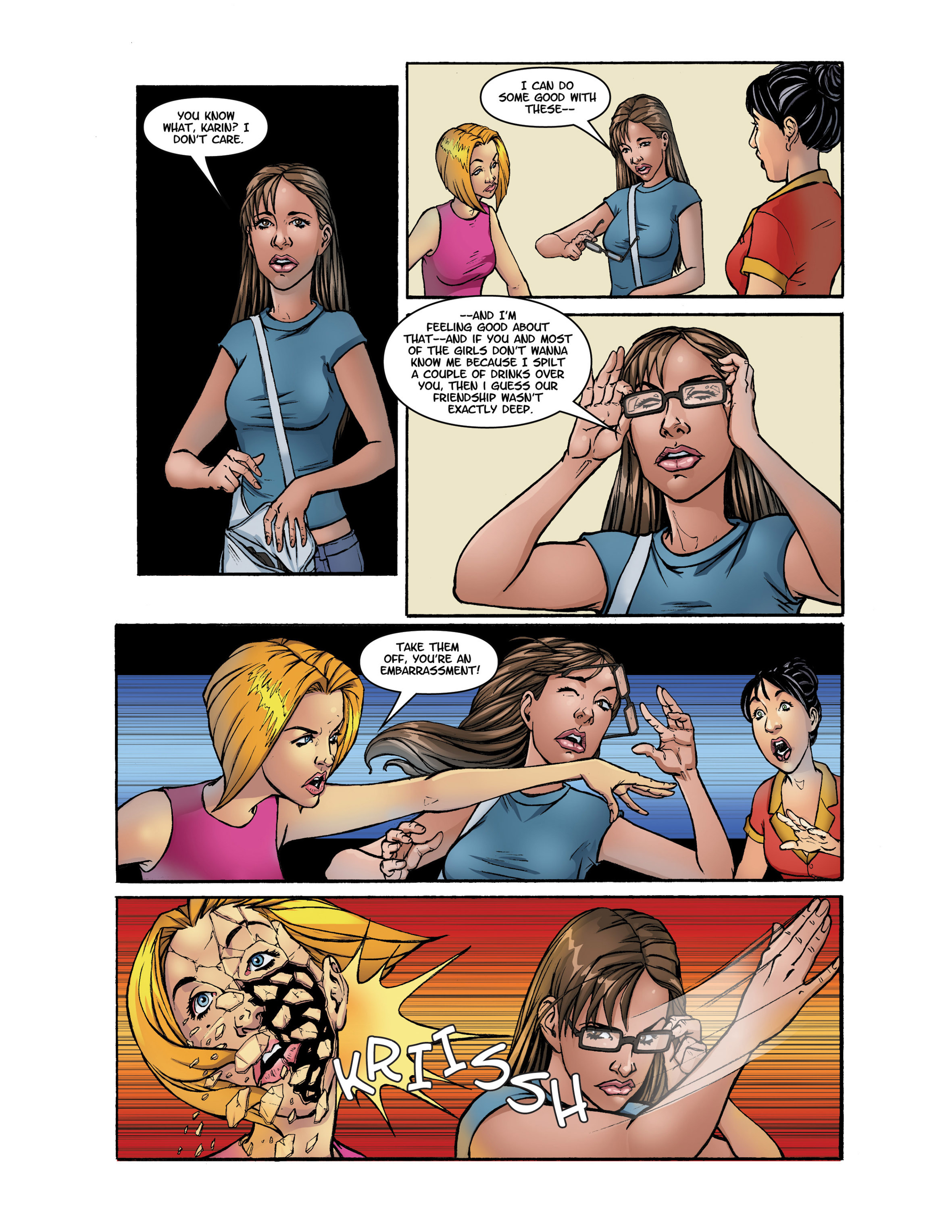 Read online Geek-Girl comic -  Issue #3 - 18
