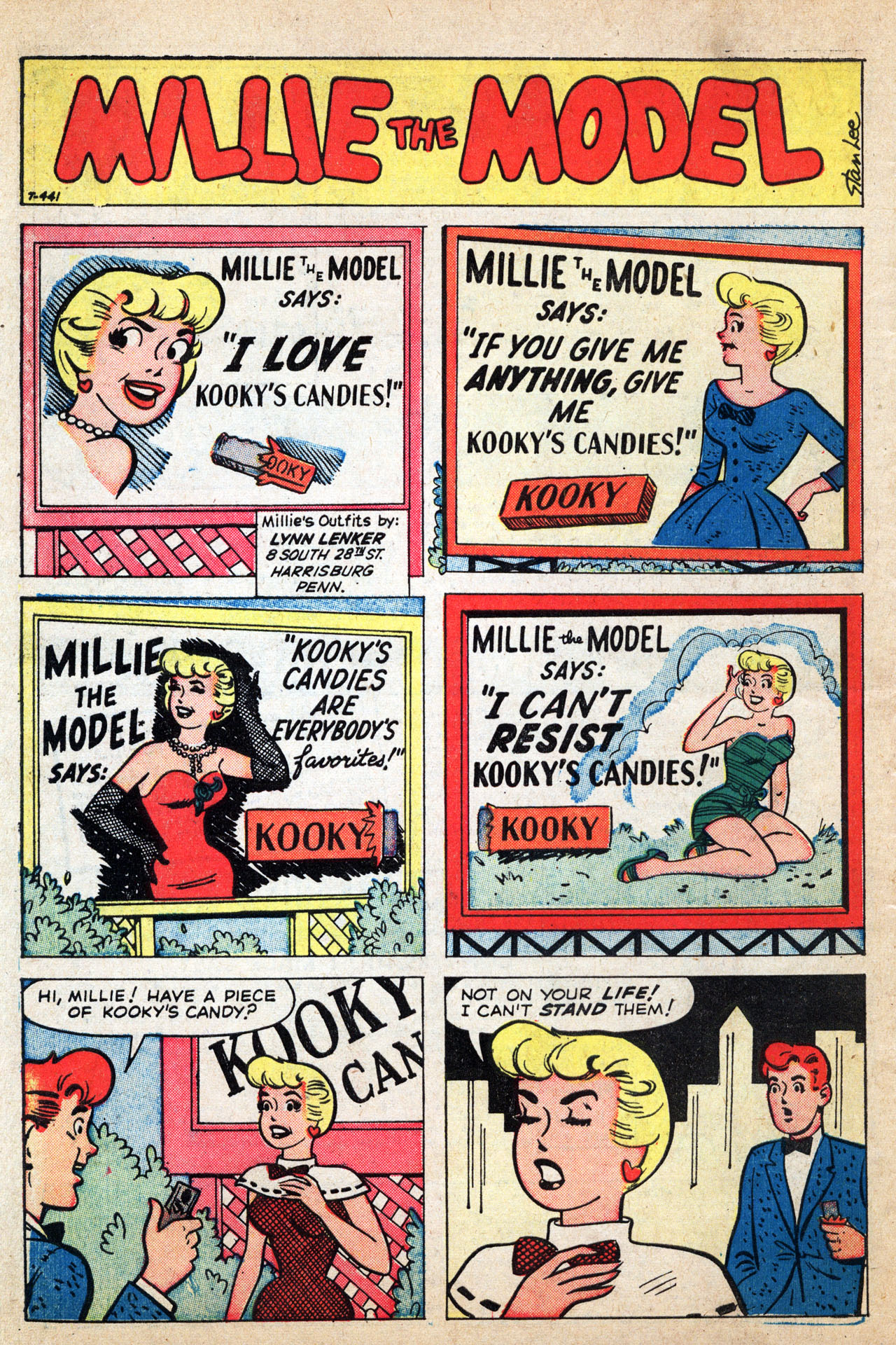 Read online Millie the Model comic -  Issue #93 - 10