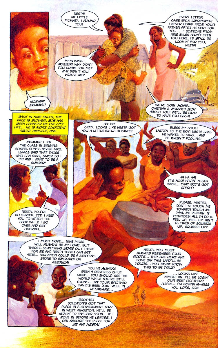 Read online Bob Marley: Tale of the Tuff Gong comic -  Issue #1 - 13