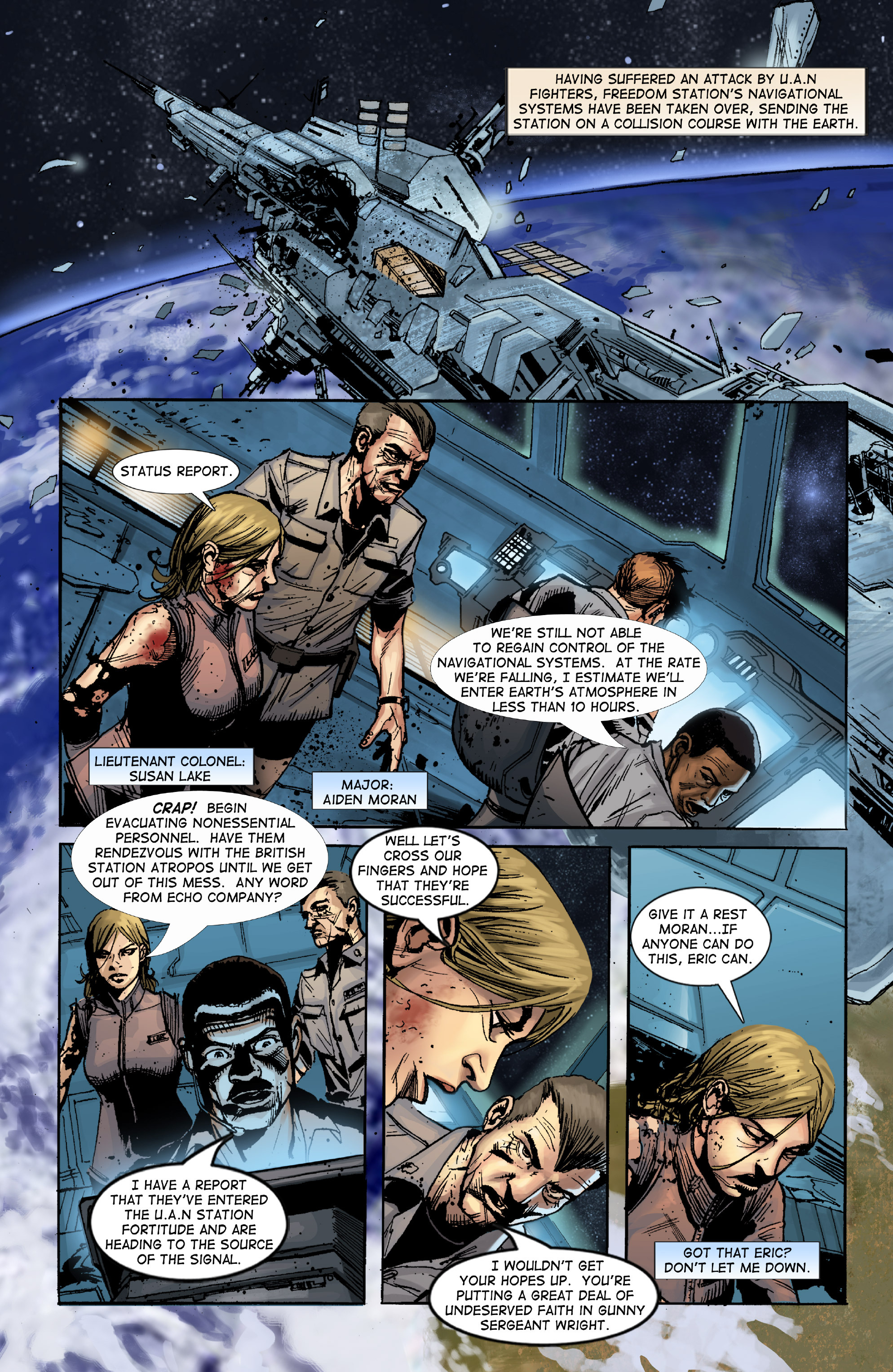 Read online The Heroes of Echo Company comic -  Issue #3 - 3