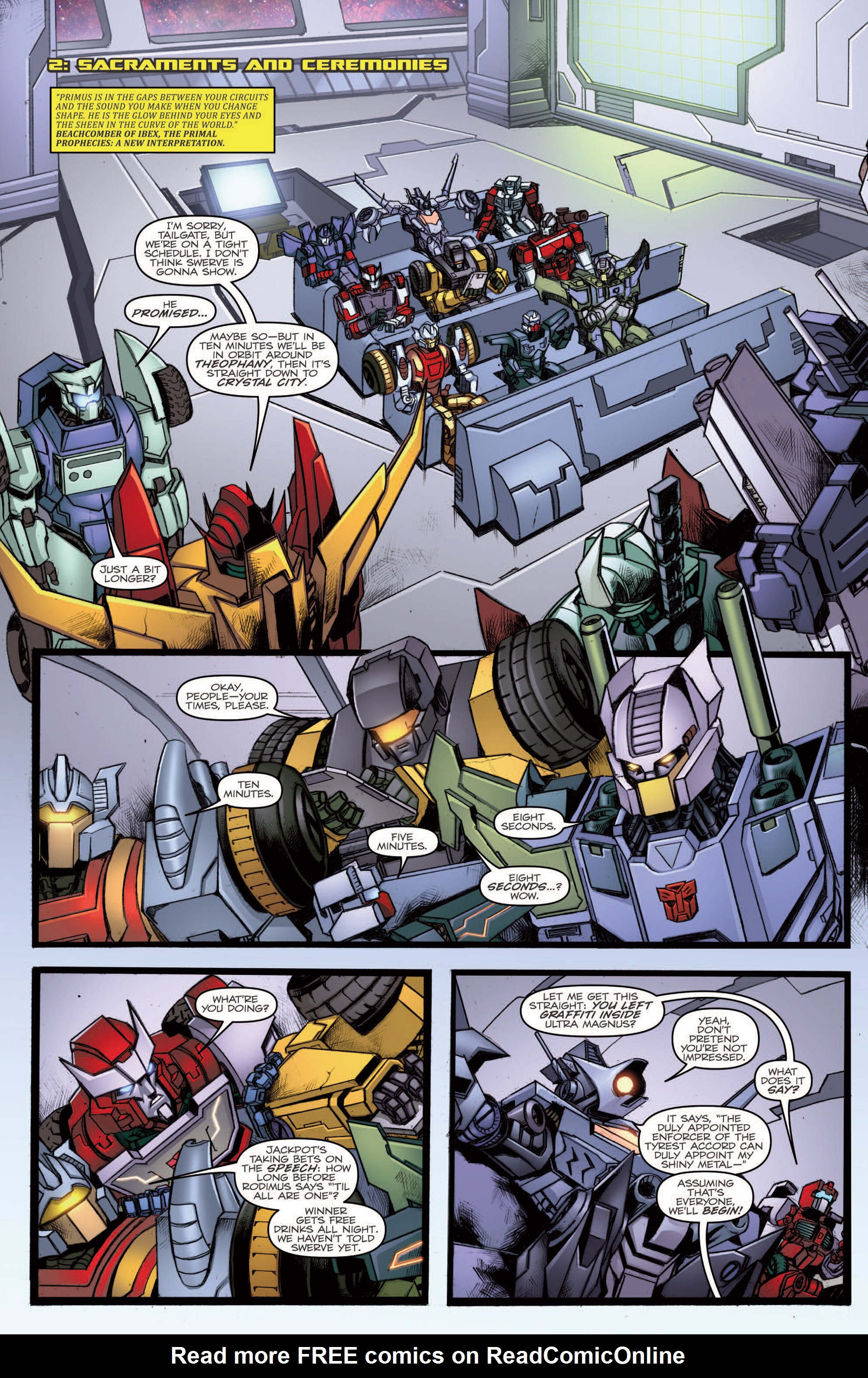 Read online The Transformers: More Than Meets The Eye comic -  Issue # Annual 2012 - 13