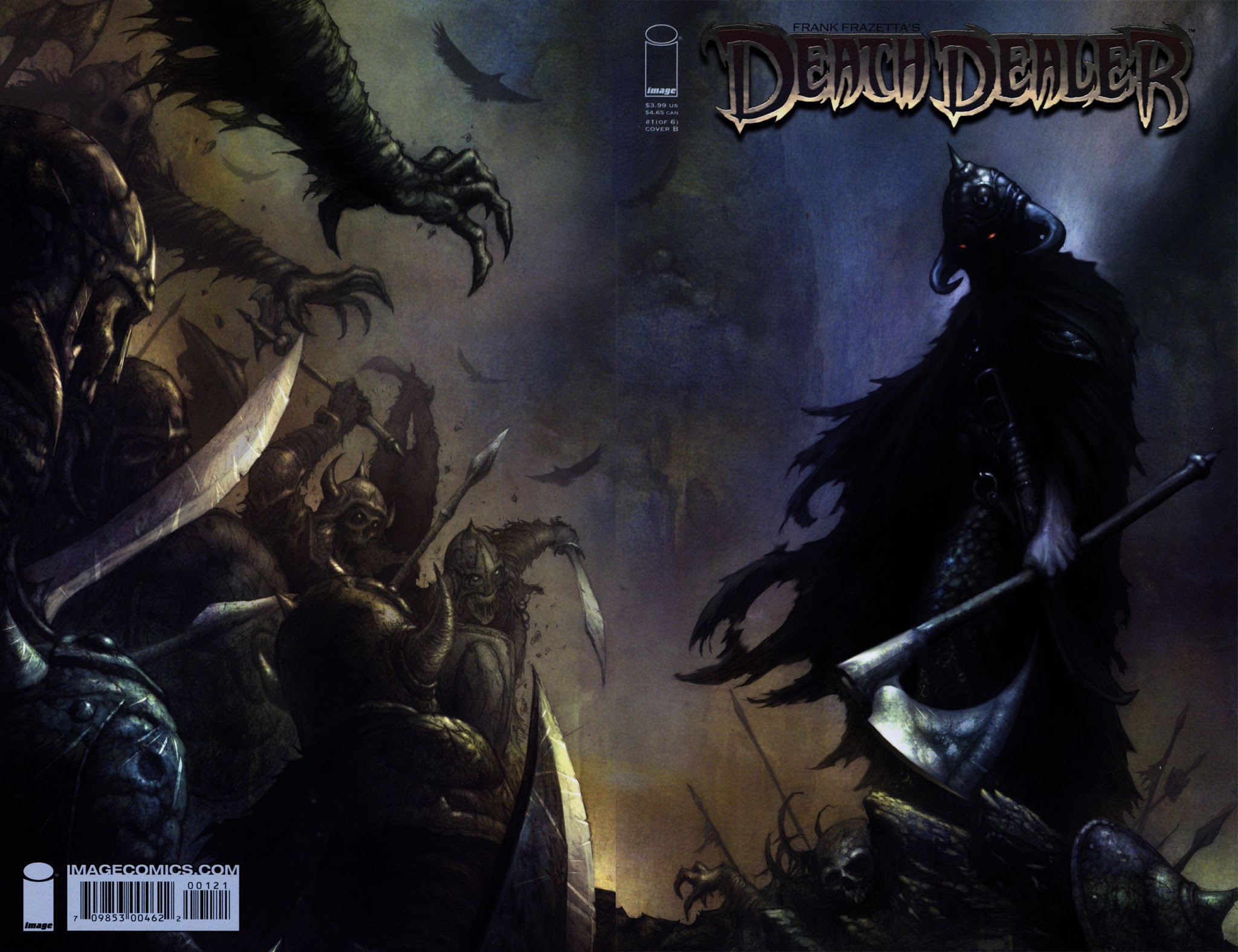 Read online Frank Frazetta's Death Dealer comic -  Issue #1 - 1