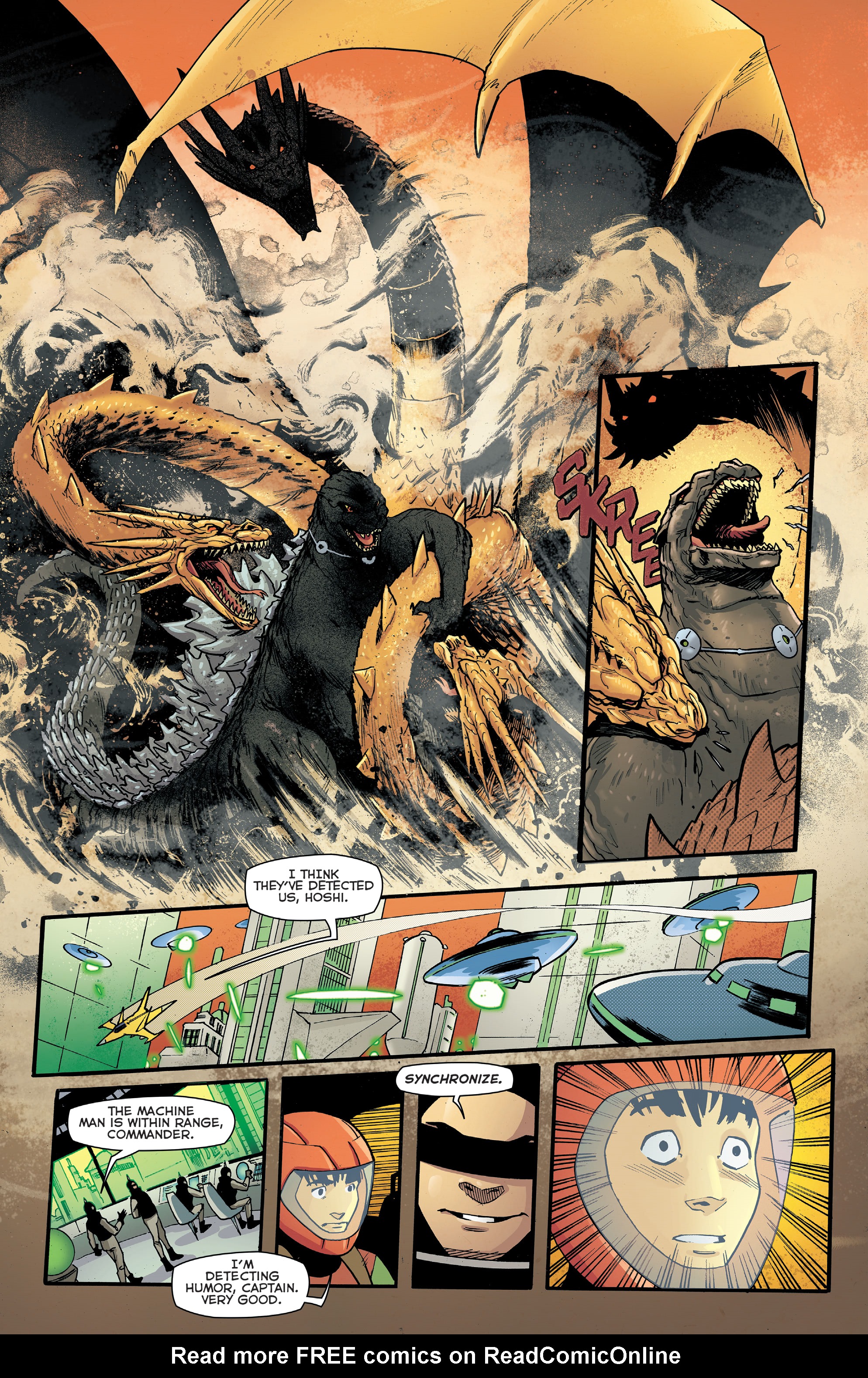 Read online Godzilla Rivals: Vs. King Ghidorah comic -  Issue # Full - 25