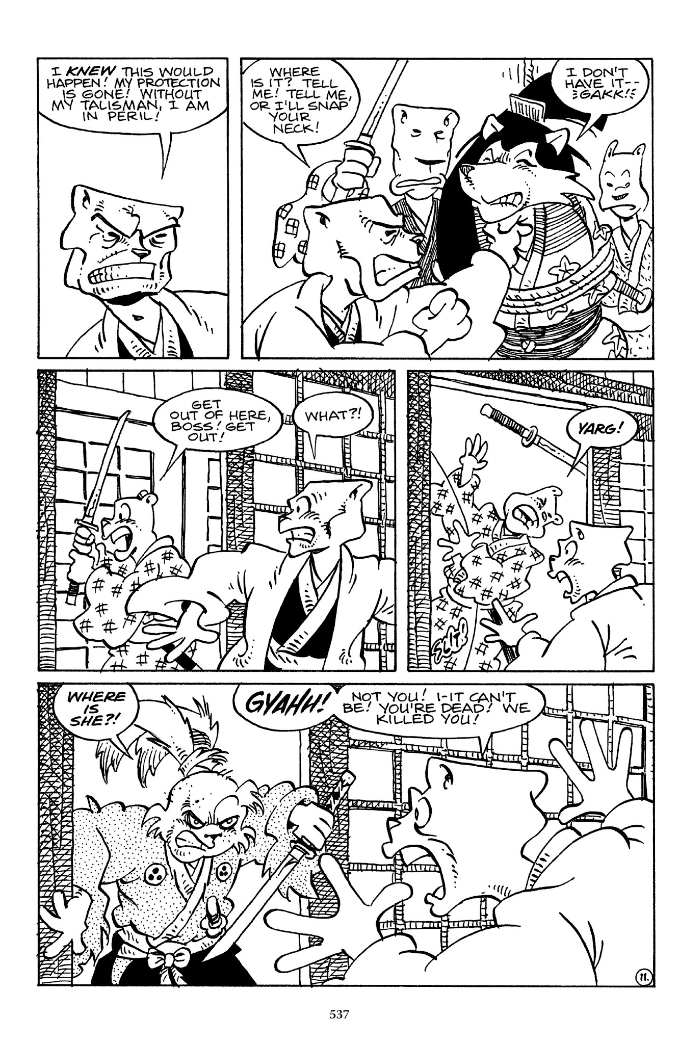 Read online The Usagi Yojimbo Saga comic -  Issue # TPB 3 - 532