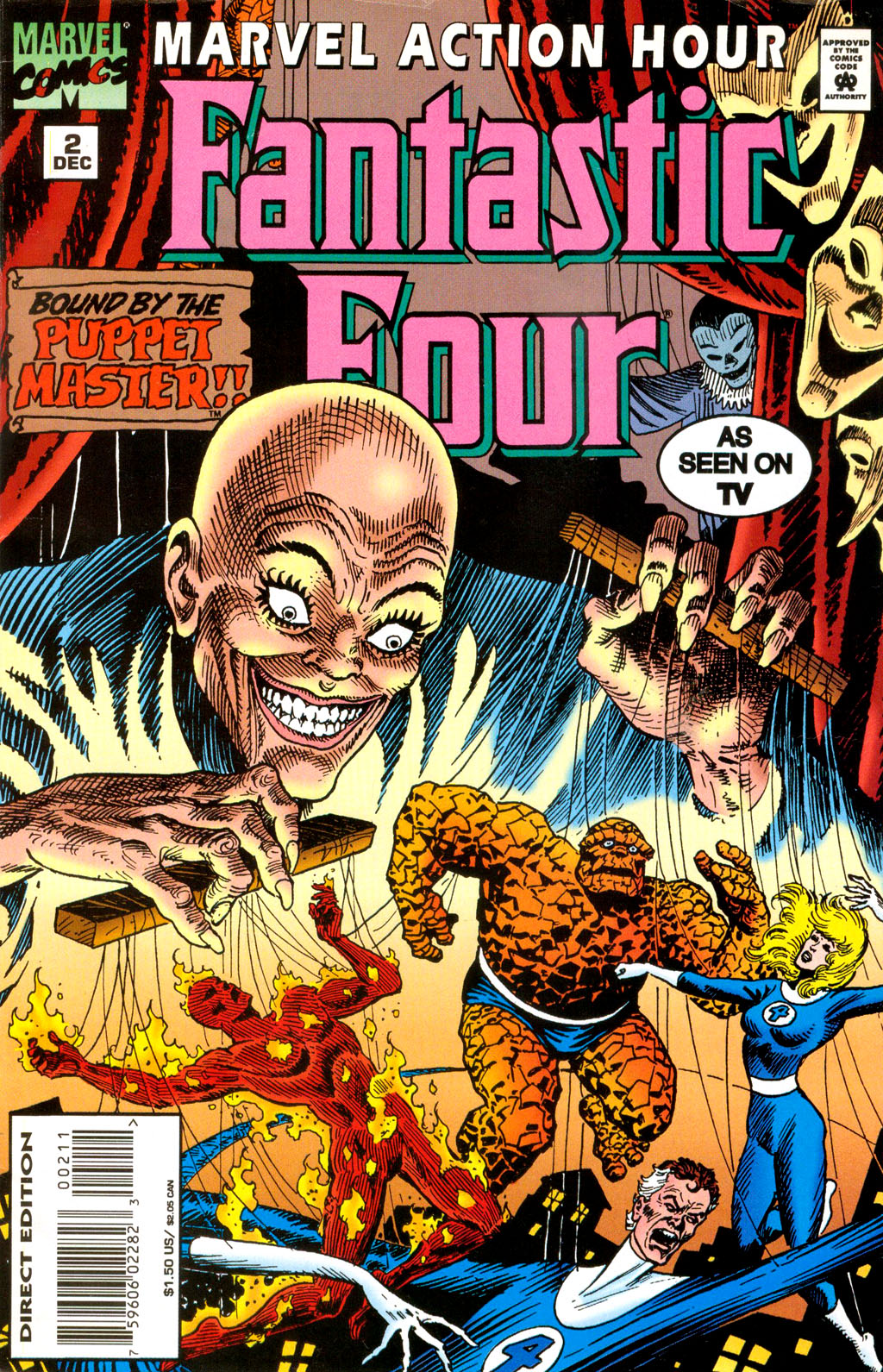 Read online Marvel Action Hour, featuring the Fantastic Four comic -  Issue #2 - 1