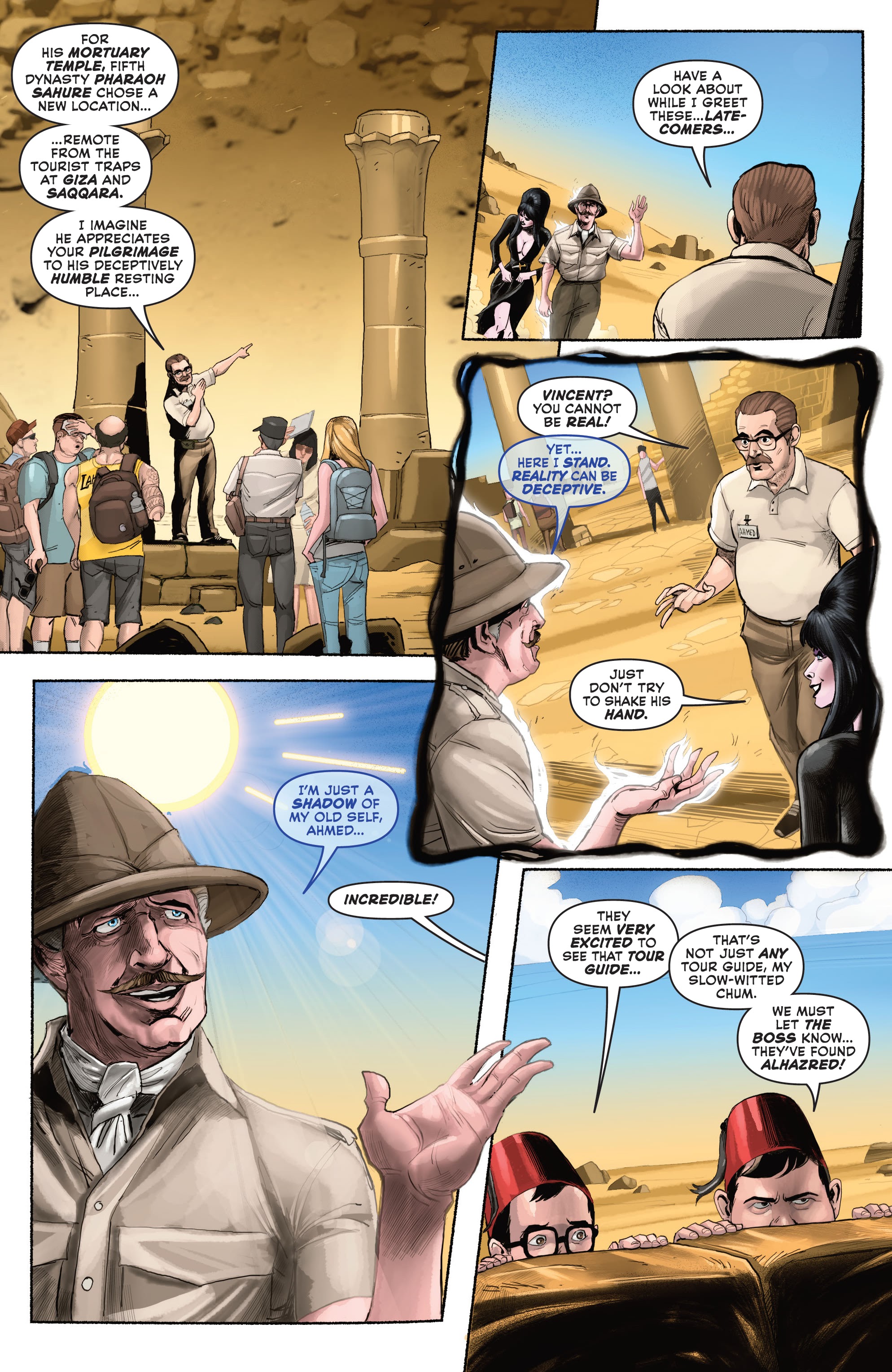 Read online Elvira Meets Vincent Price comic -  Issue #3 - 13