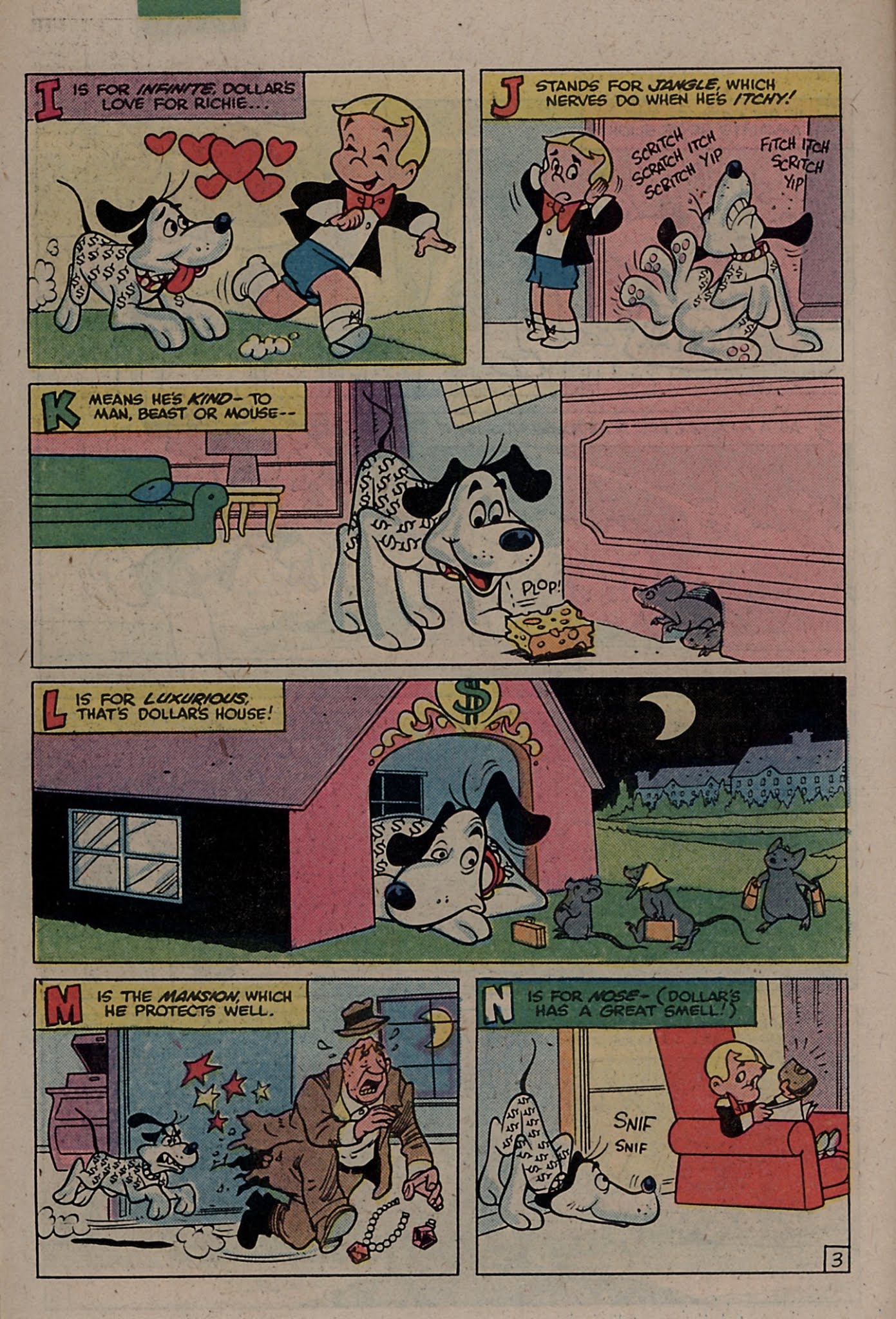 Read online Richie Rich & Dollar the Dog comic -  Issue #14 - 14