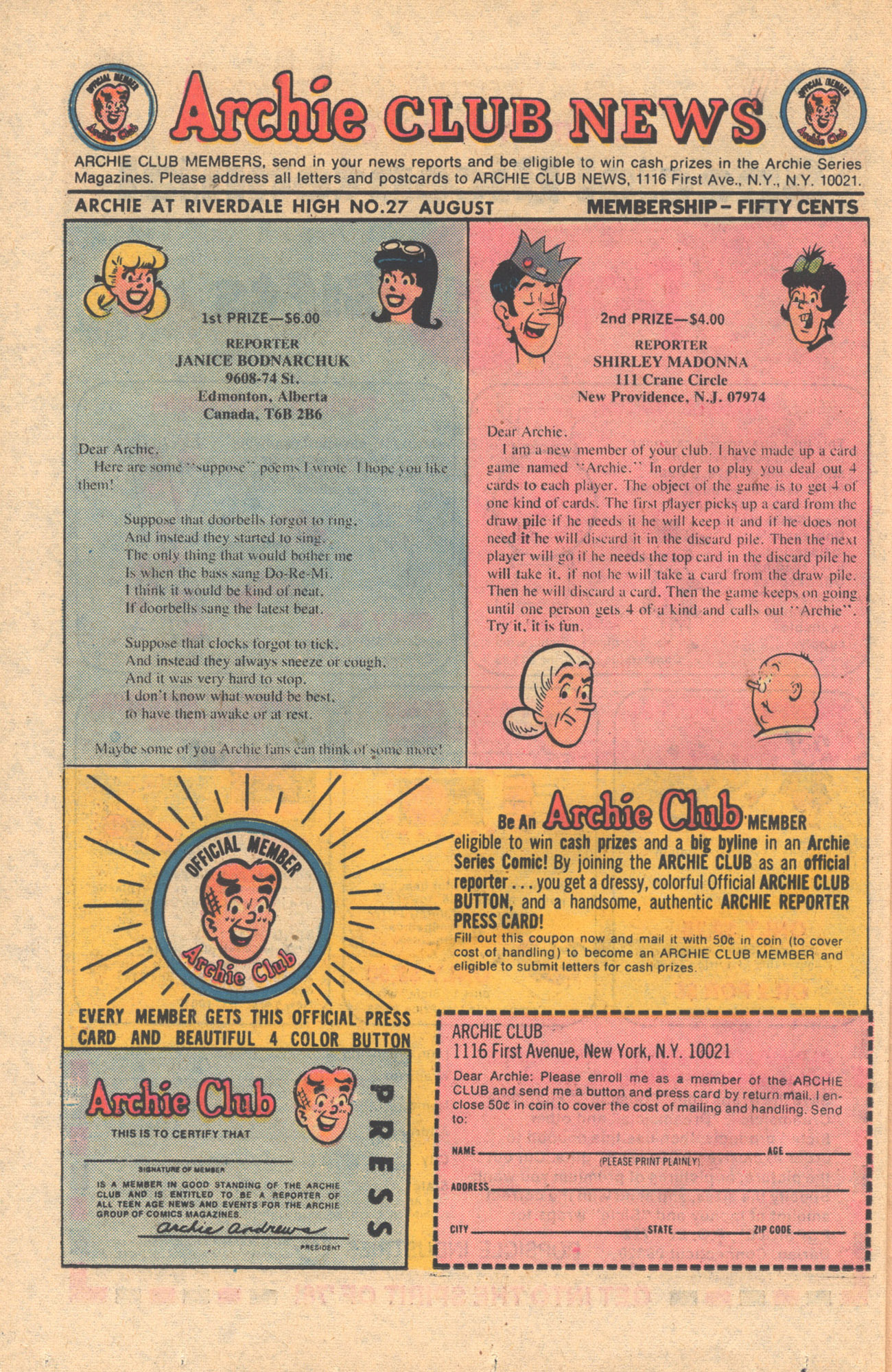 Read online Archie at Riverdale High (1972) comic -  Issue #27 - 25