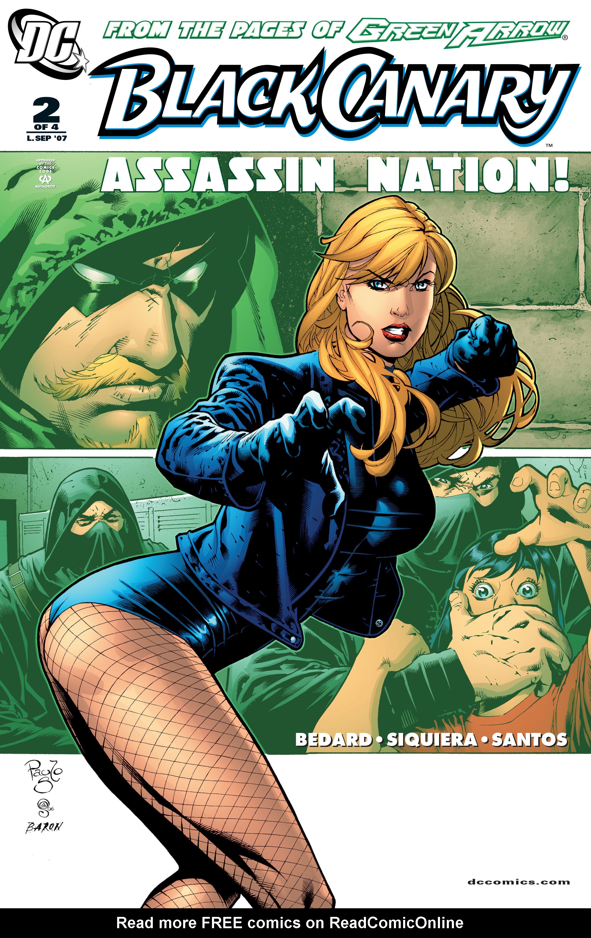 Read online Black Canary (2007) comic -  Issue #2 - 1