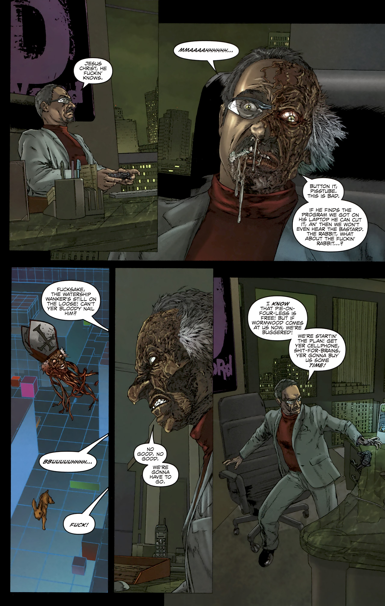 Read online Chronicles of Wormwood: The Last Battle comic -  Issue #5 - 12