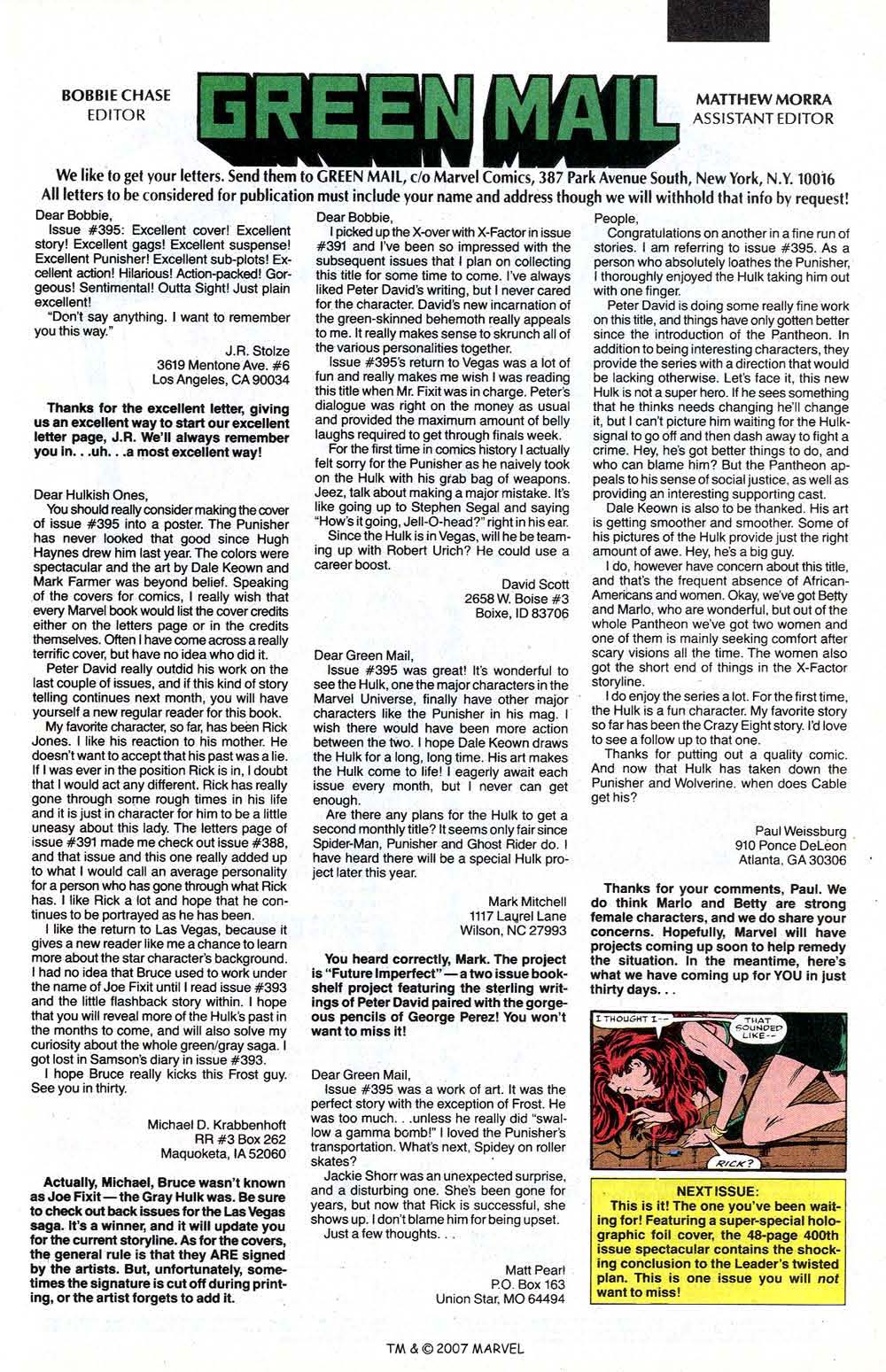 Read online The Incredible Hulk (1968) comic -  Issue #399 - 33