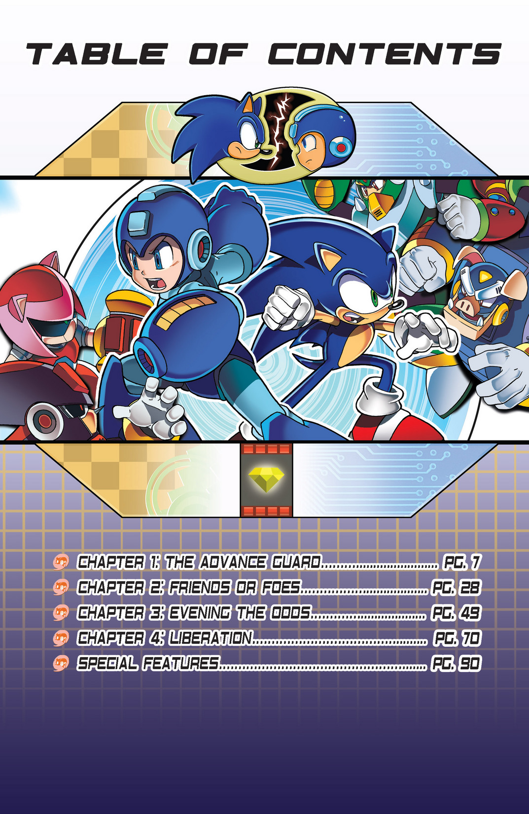Read online Sonic Mega Man Worlds Collide comic -  Issue # Vol 2 - 4