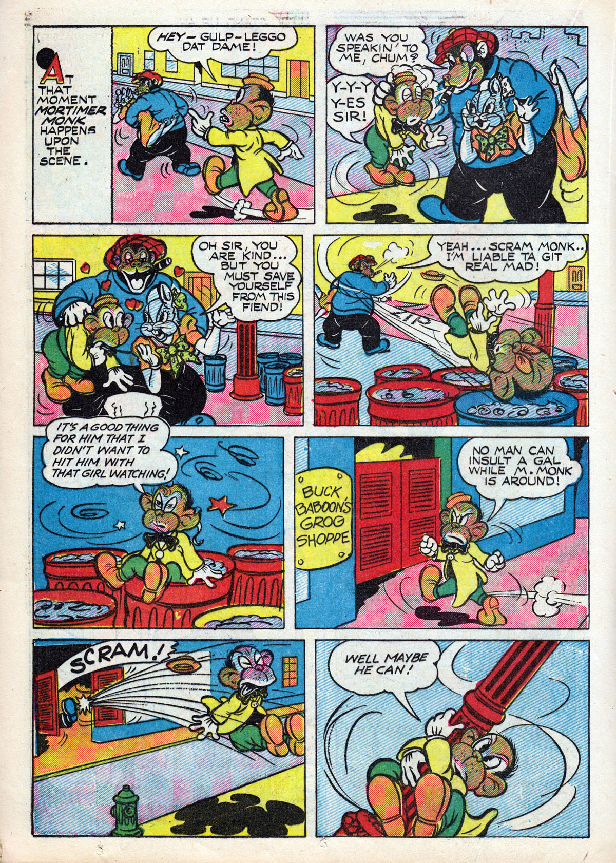 Read online Comedy Comics (1942) comic -  Issue #12 - 36