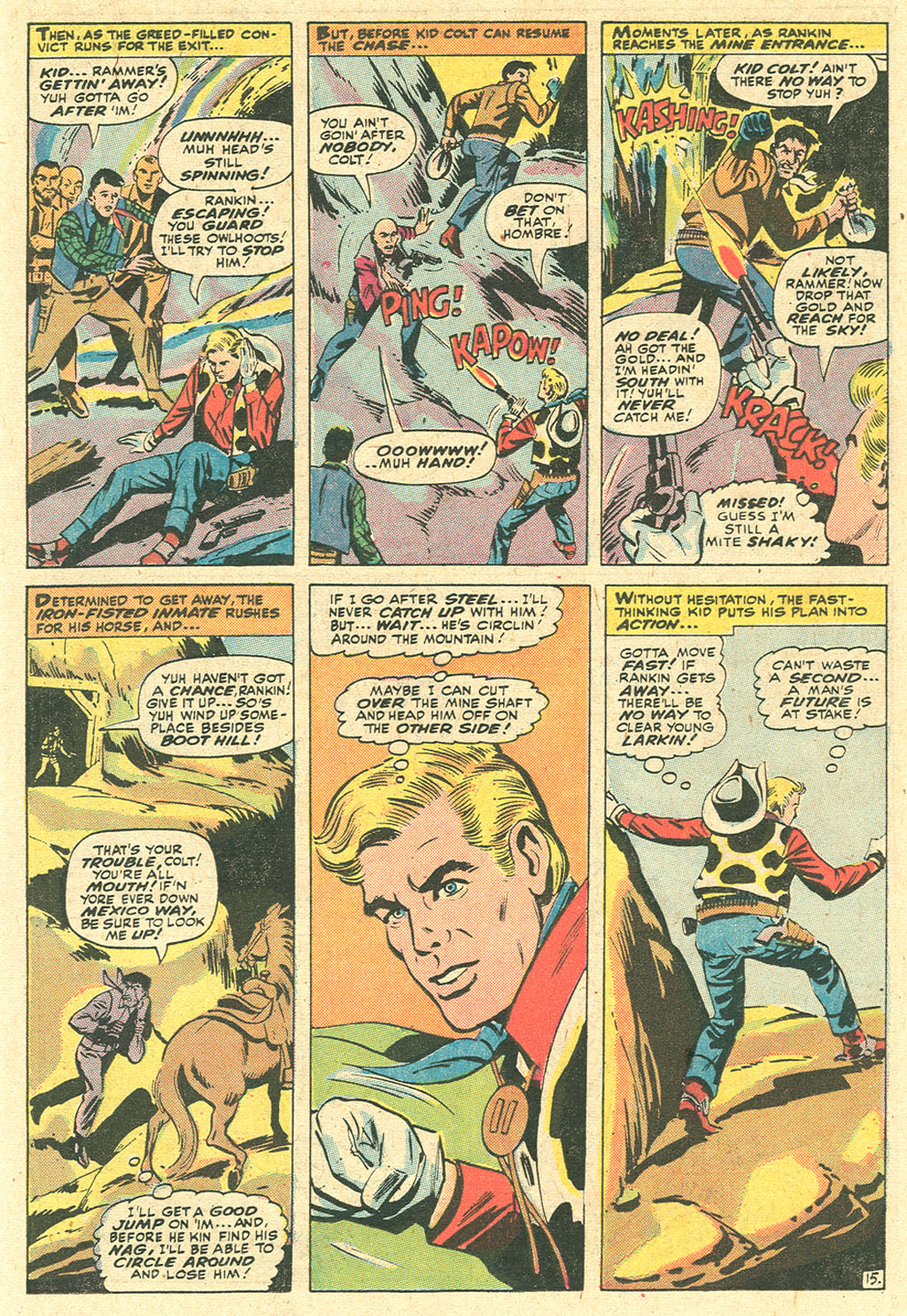 Read online Kid Colt Outlaw comic -  Issue #172 - 23