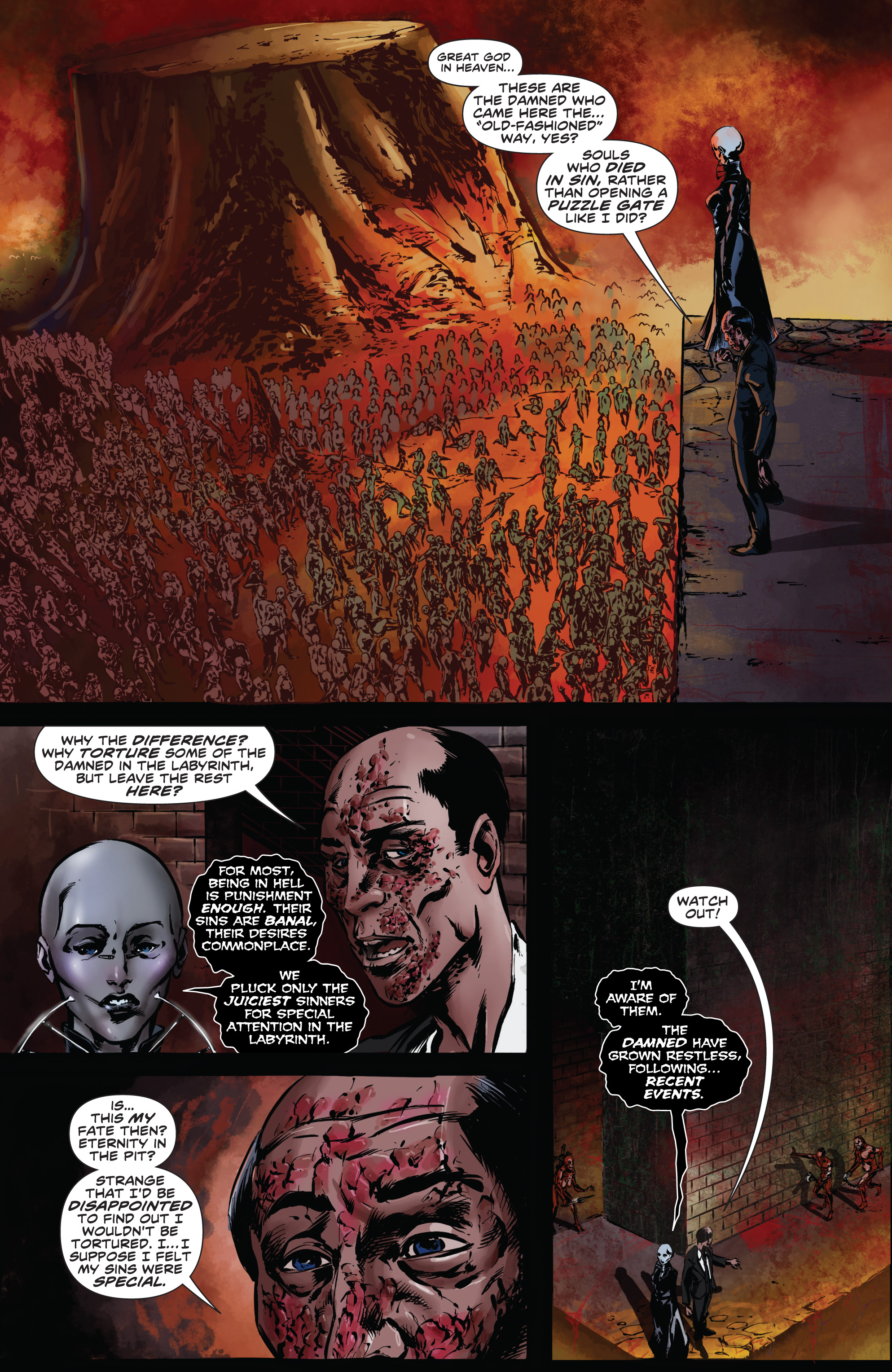 Read online Clive Barker's Hellraiser: The Dark Watch comic -  Issue # TPB 1 - 12