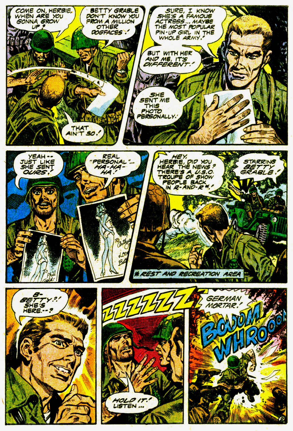 Read online G.I. Combat (1952) comic -  Issue #251 - 32