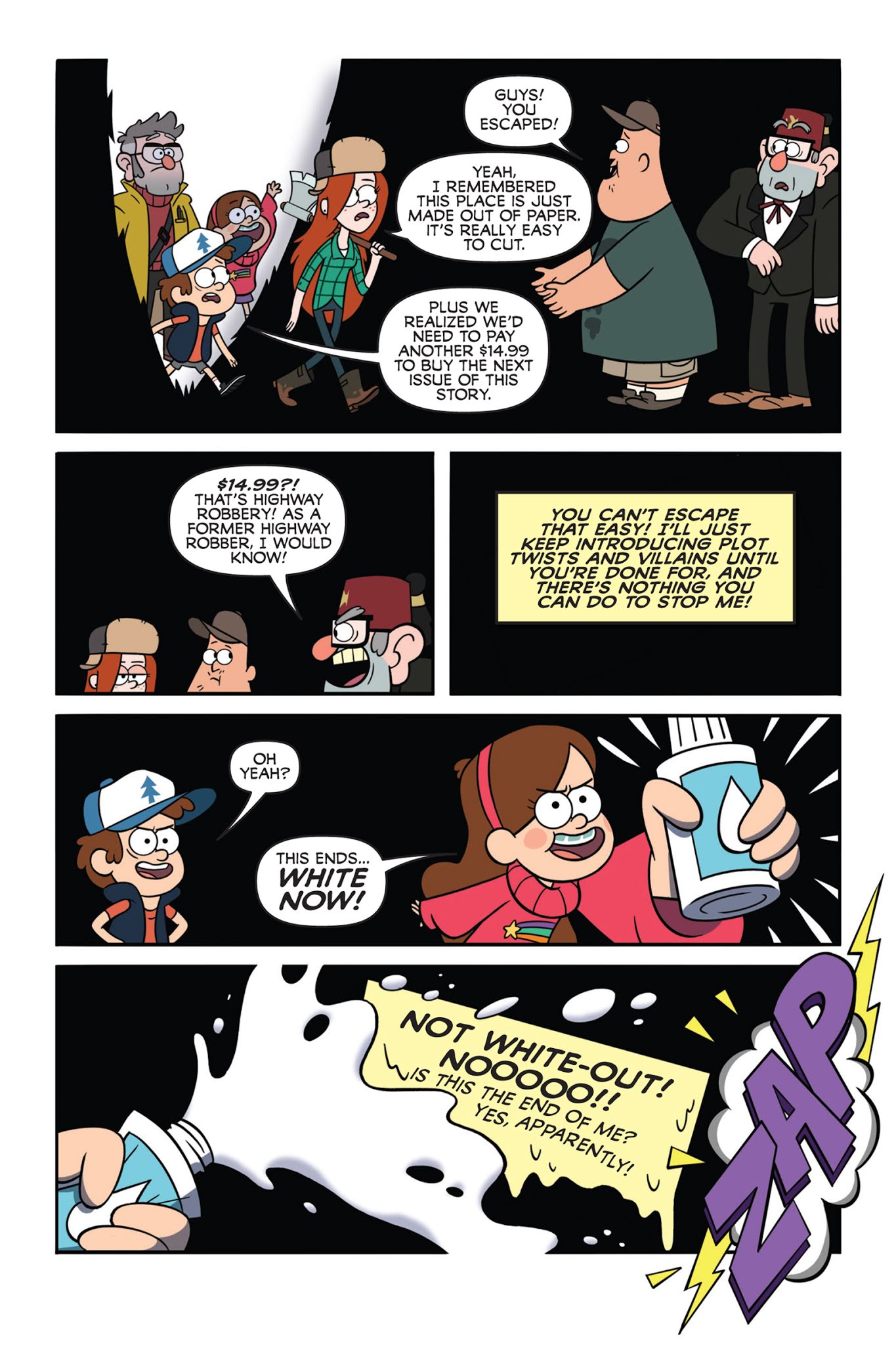 Read online Gravity Falls: Lost Legends comic -  Issue # TPB - 70