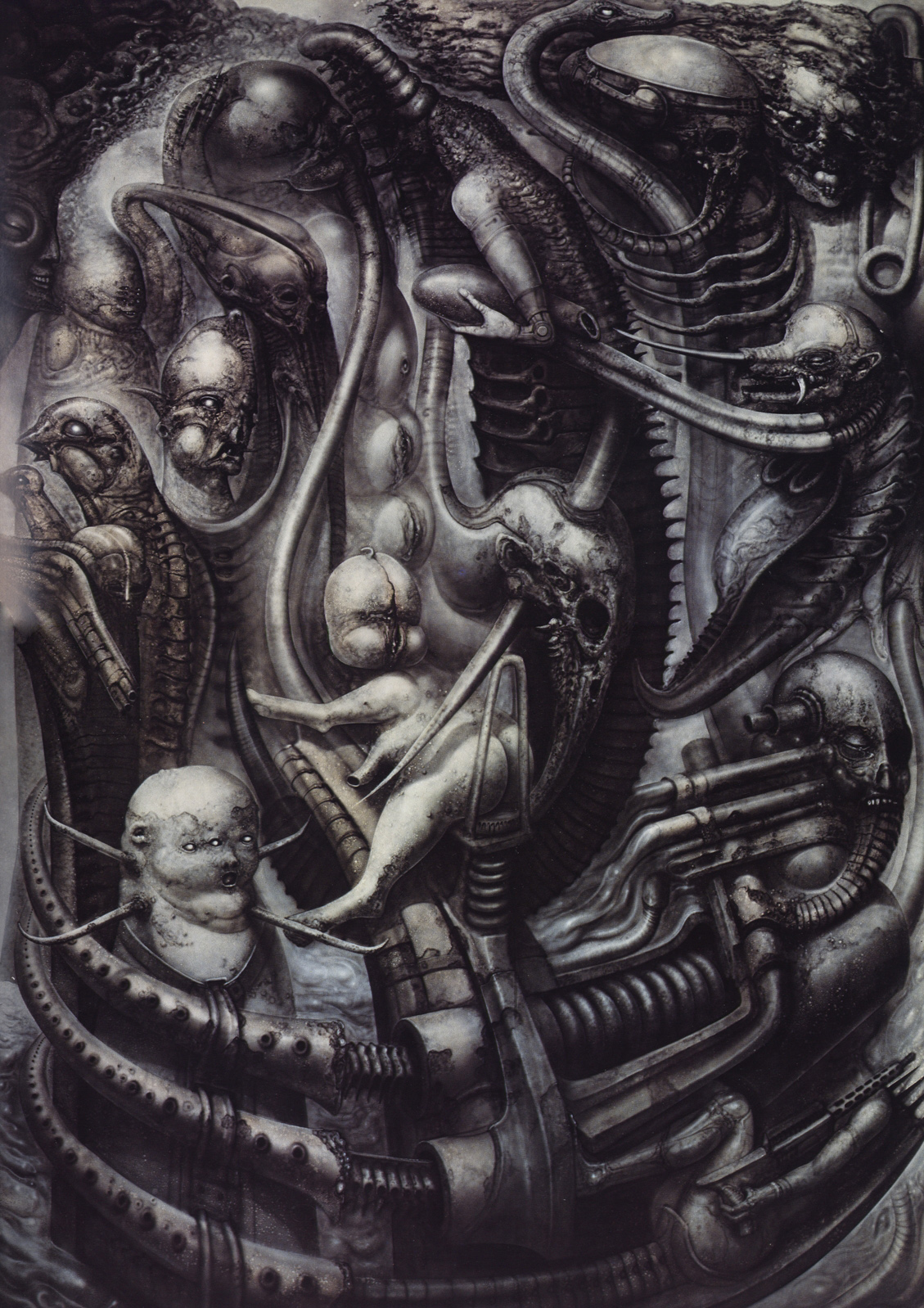 Read online H.R.Giger's Necronomicon comic -  Issue # TPB - 21