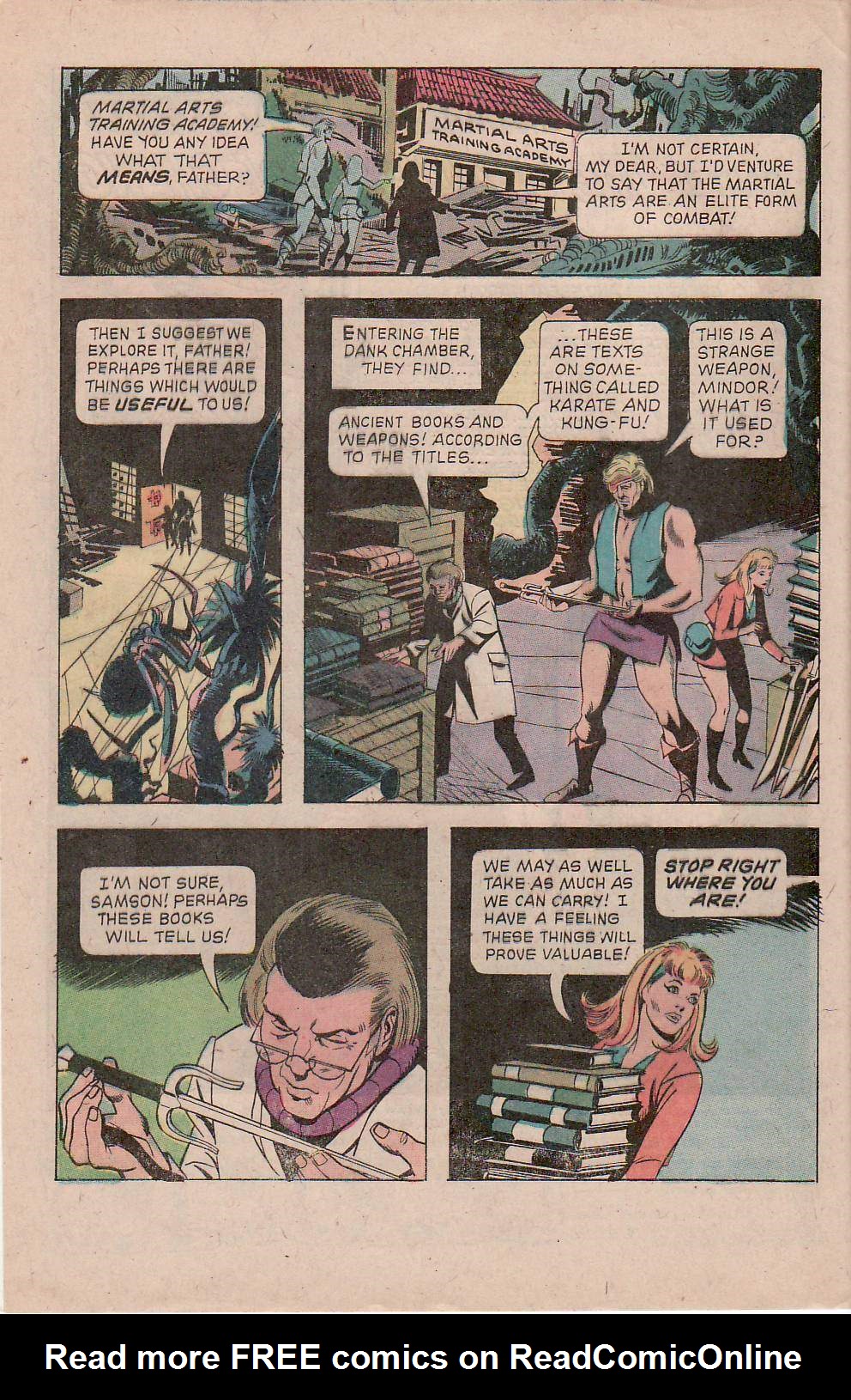 Read online Mighty Samson (1964) comic -  Issue #24 - 4