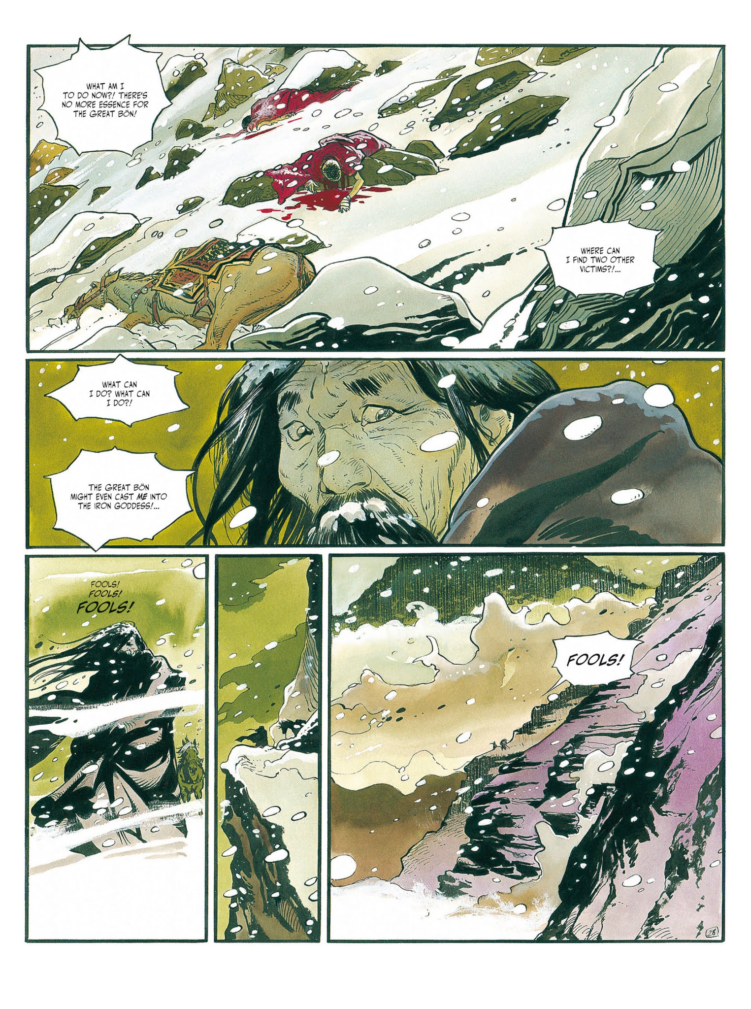 Read online The White Lama comic -  Issue #5 - 32