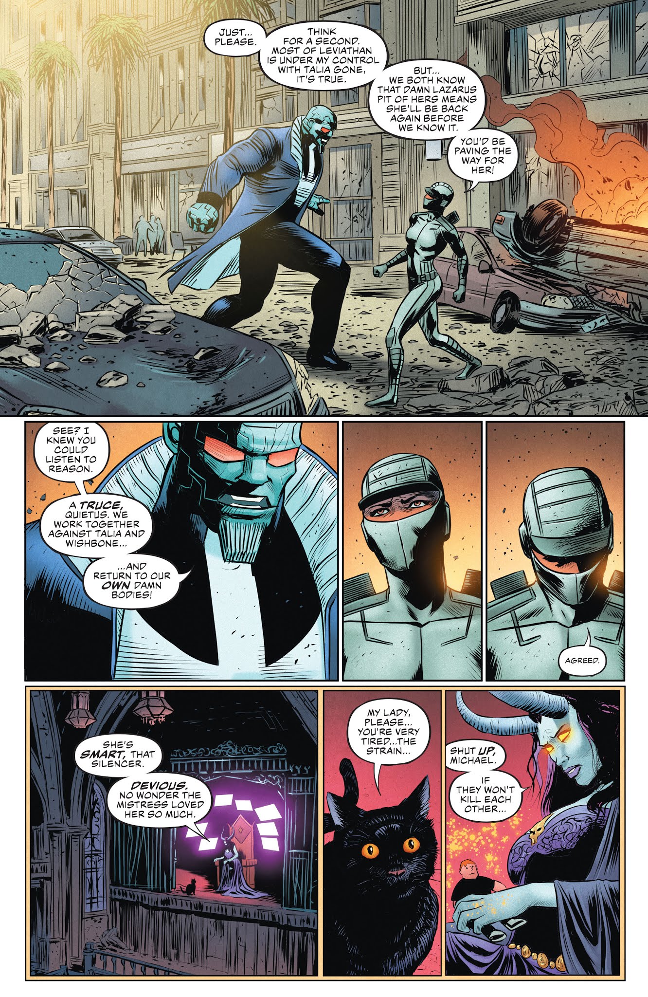 Read online The Silencer comic -  Issue #9 - 10