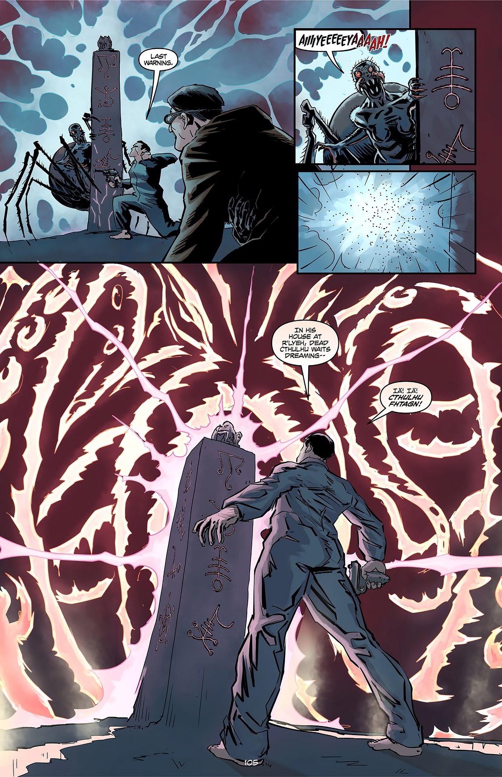Read online Lovecraft P.I. - The Curious Case of ReAnimator comic -  Issue # TPB - 105