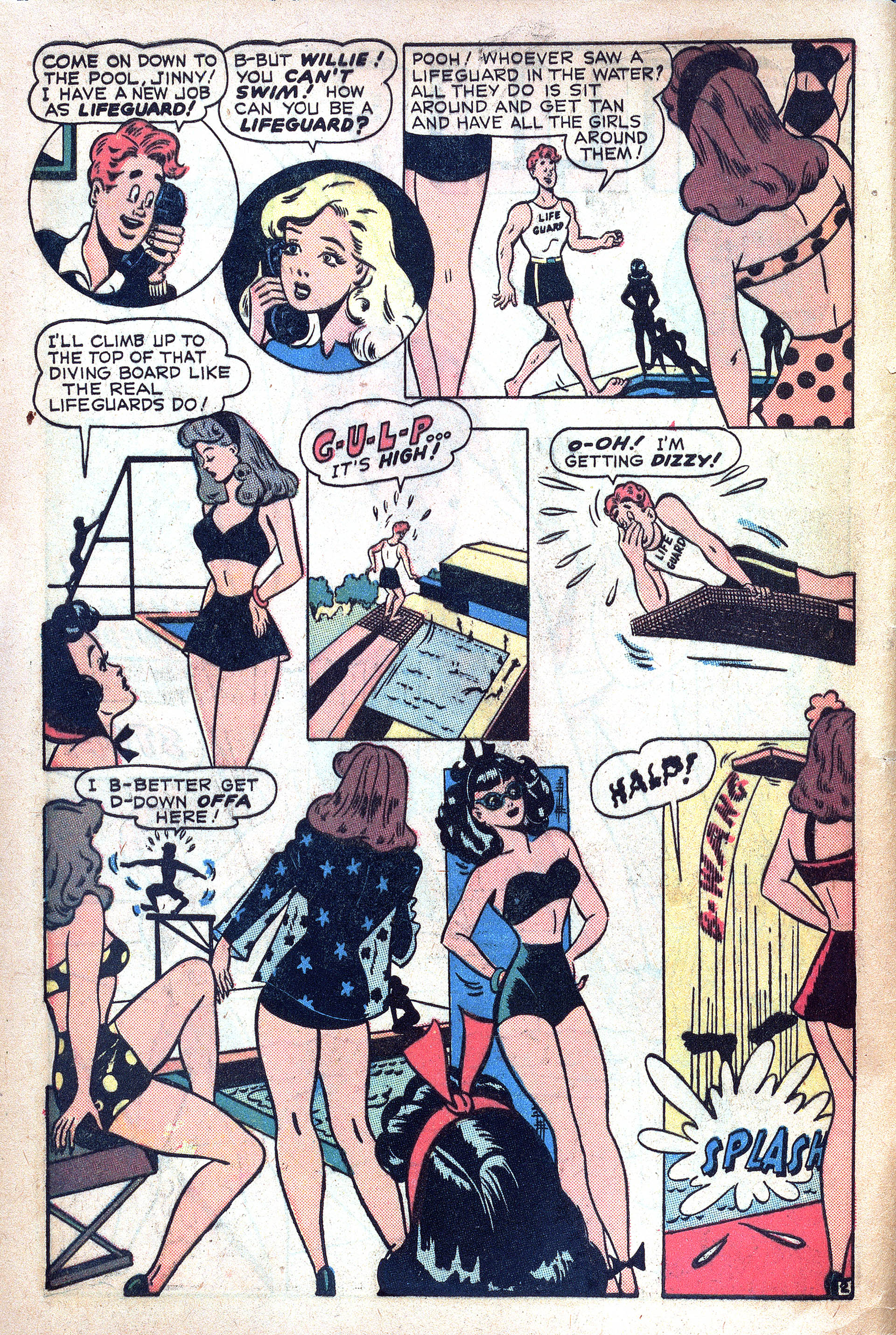 Read online Willie Comics (1946) comic -  Issue #10 - 4