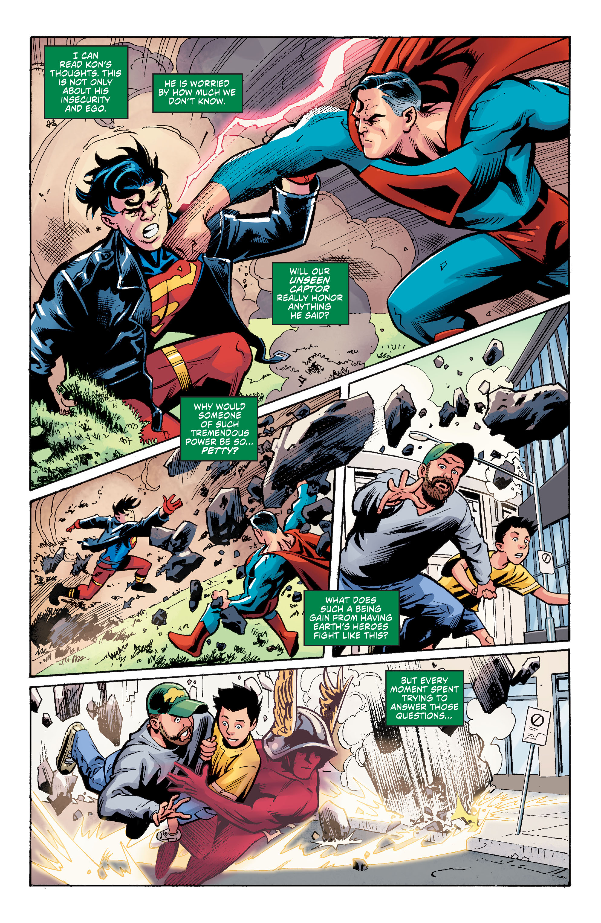 Read online Convergence Superboy comic -  Issue #2 - 12