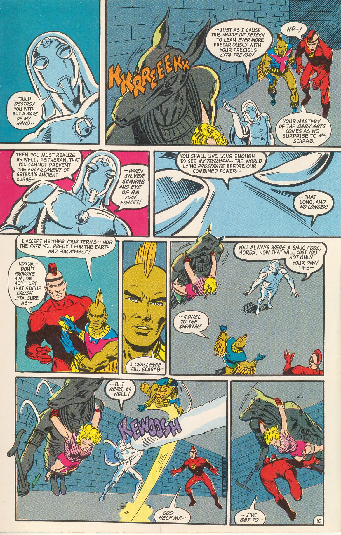 Read online Infinity Inc. (1984) comic -  Issue #44 - 12