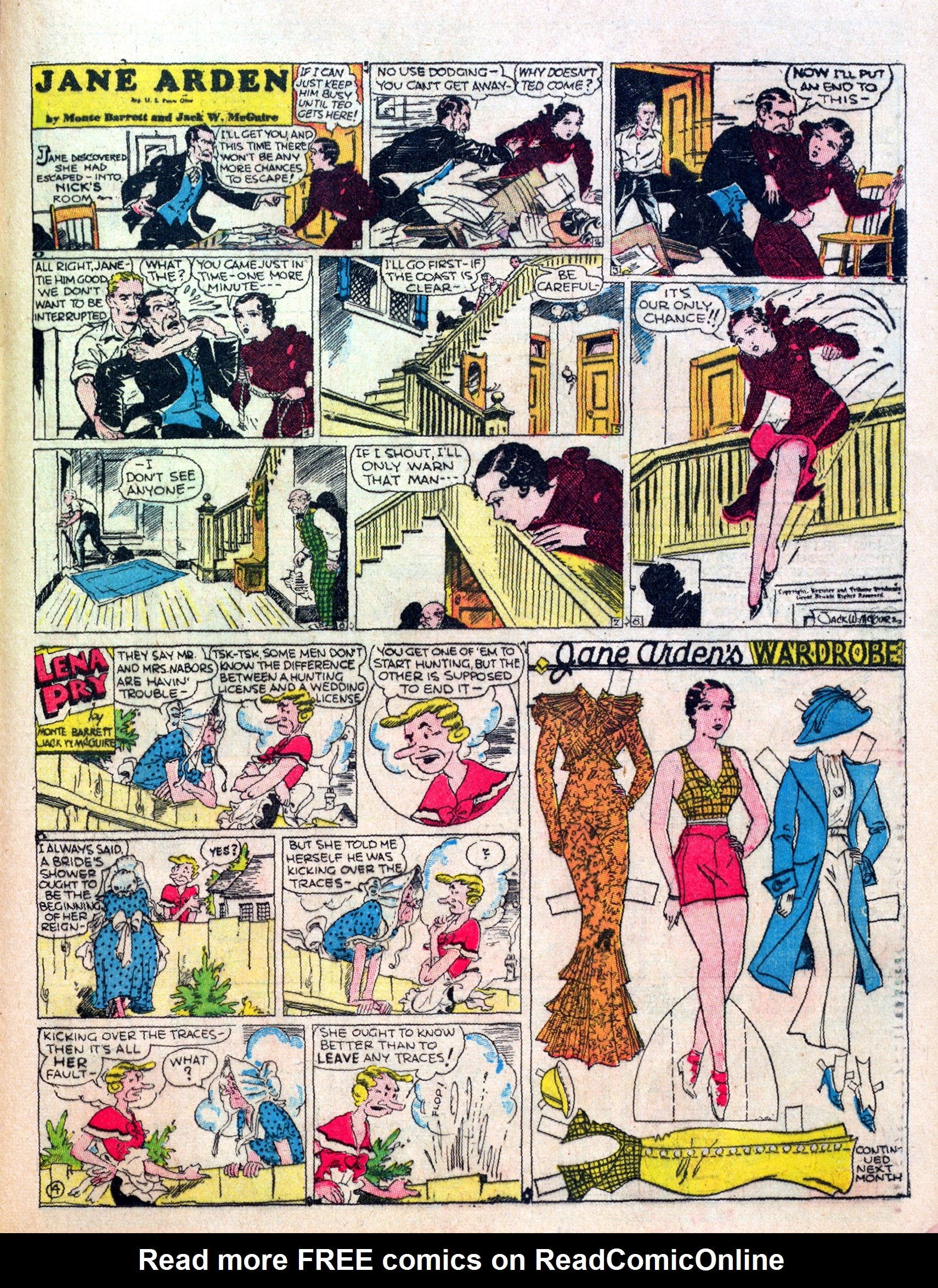 Read online Famous Funnies comic -  Issue #12 - 47