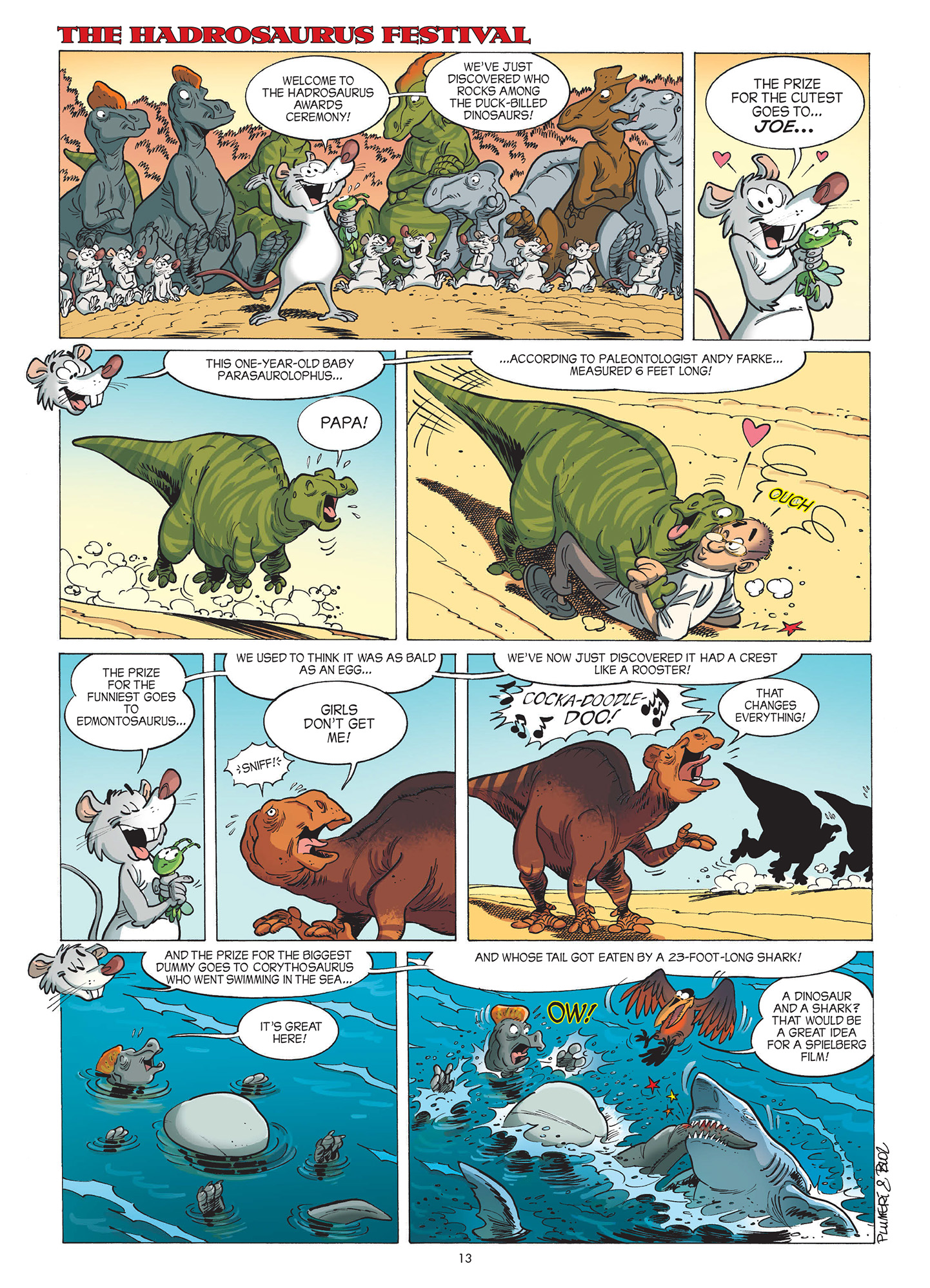 Read online Dinosaurs (2014) comic -  Issue #4 - 15