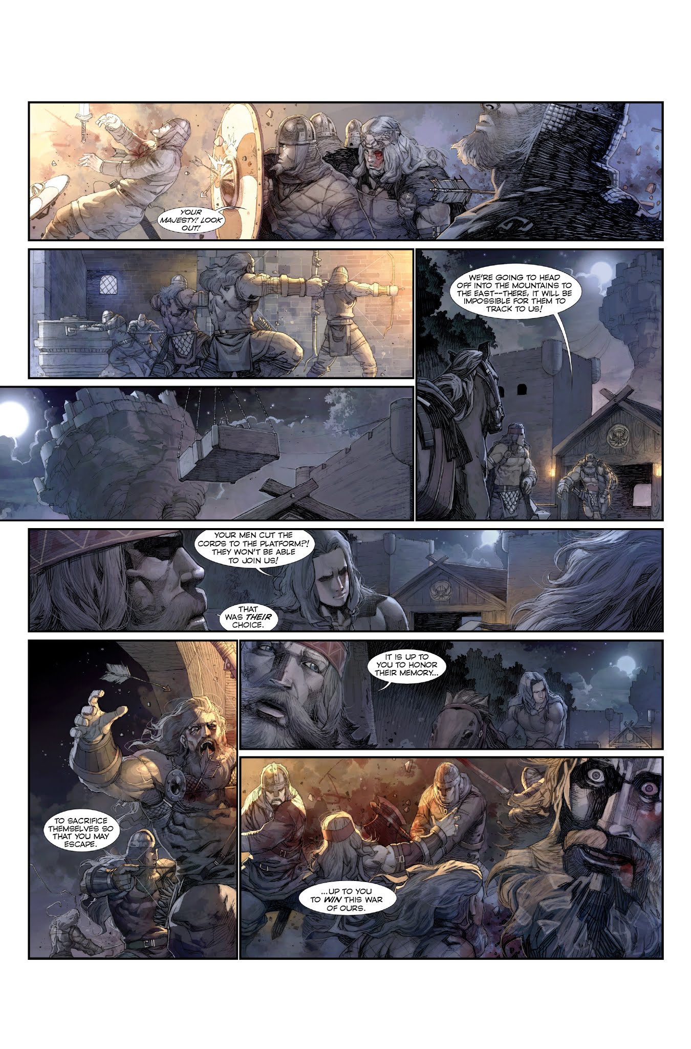 Read online Konungar: War of Crowns comic -  Issue #1 - 45