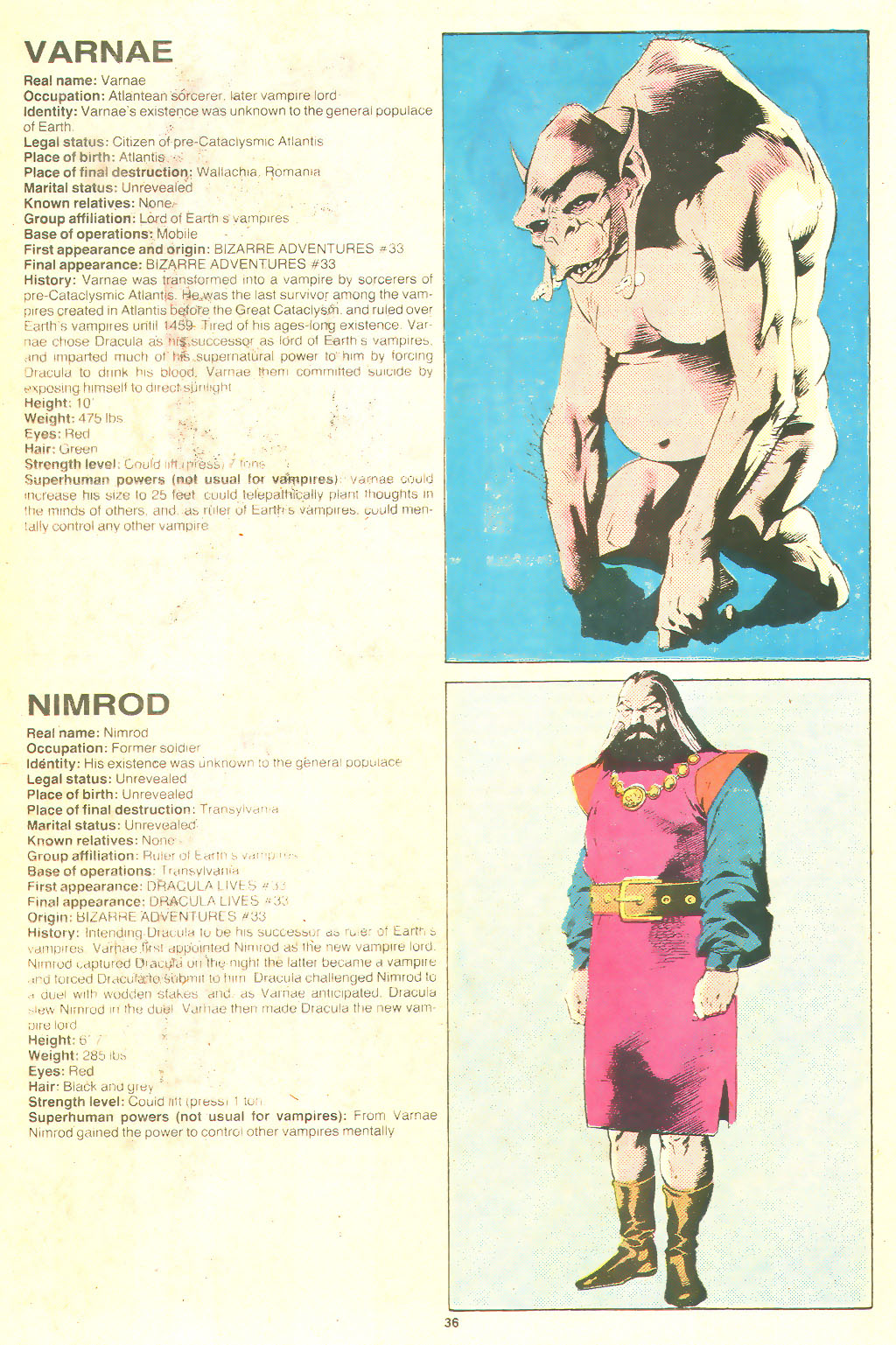 Read online The Official Handbook of the Marvel Universe Deluxe Edition comic -  Issue #20 - 38