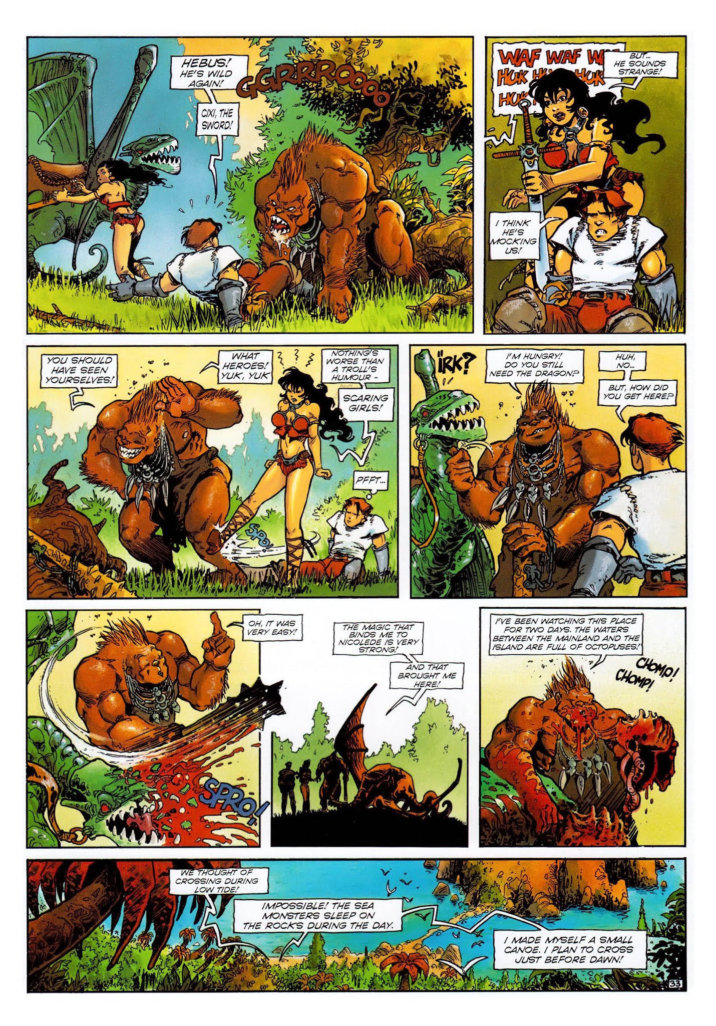 Read online Lanfeust of Troy comic -  Issue #2 - 36