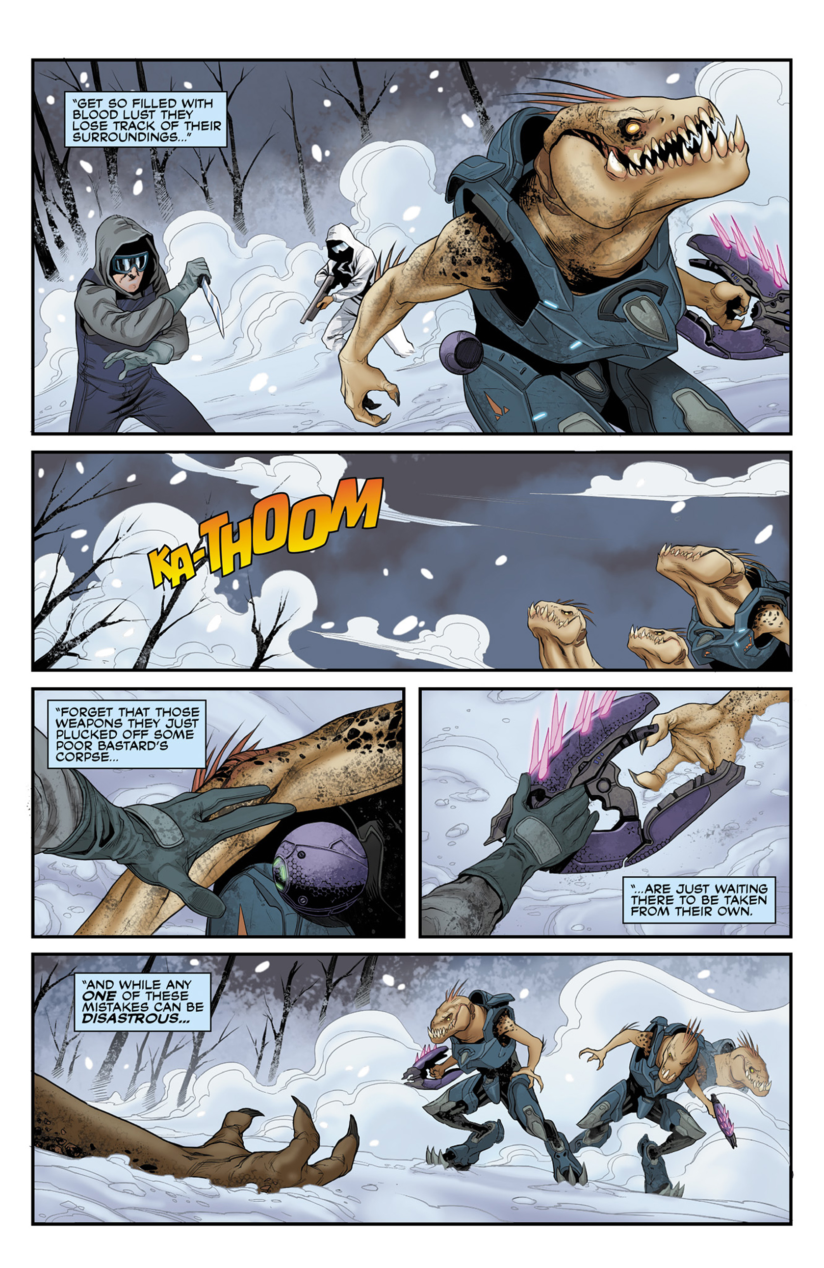 Read online Halo: Escalation comic -  Issue #18 - 9