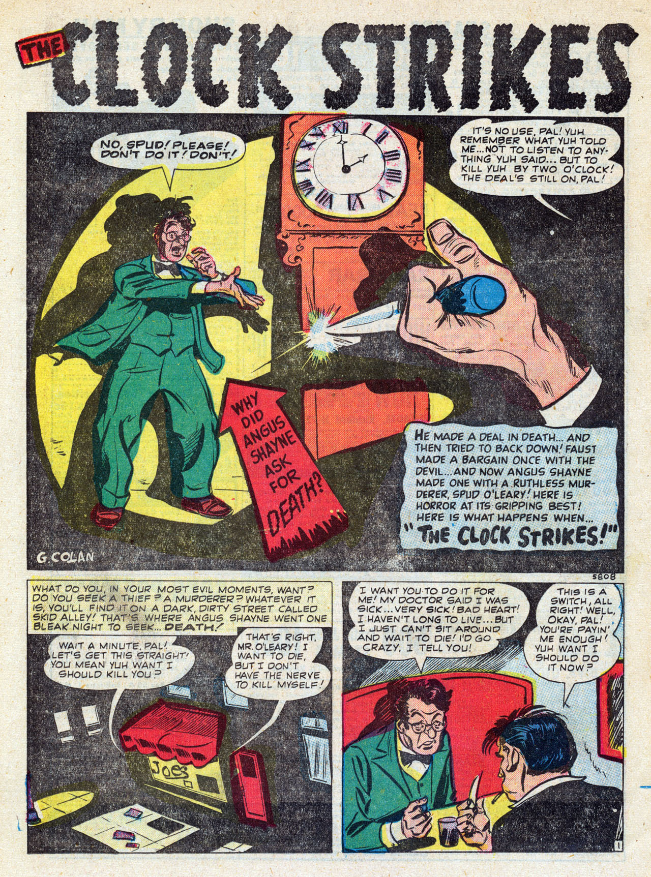 Read online Adventures into Terror comic -  Issue #5 - 18