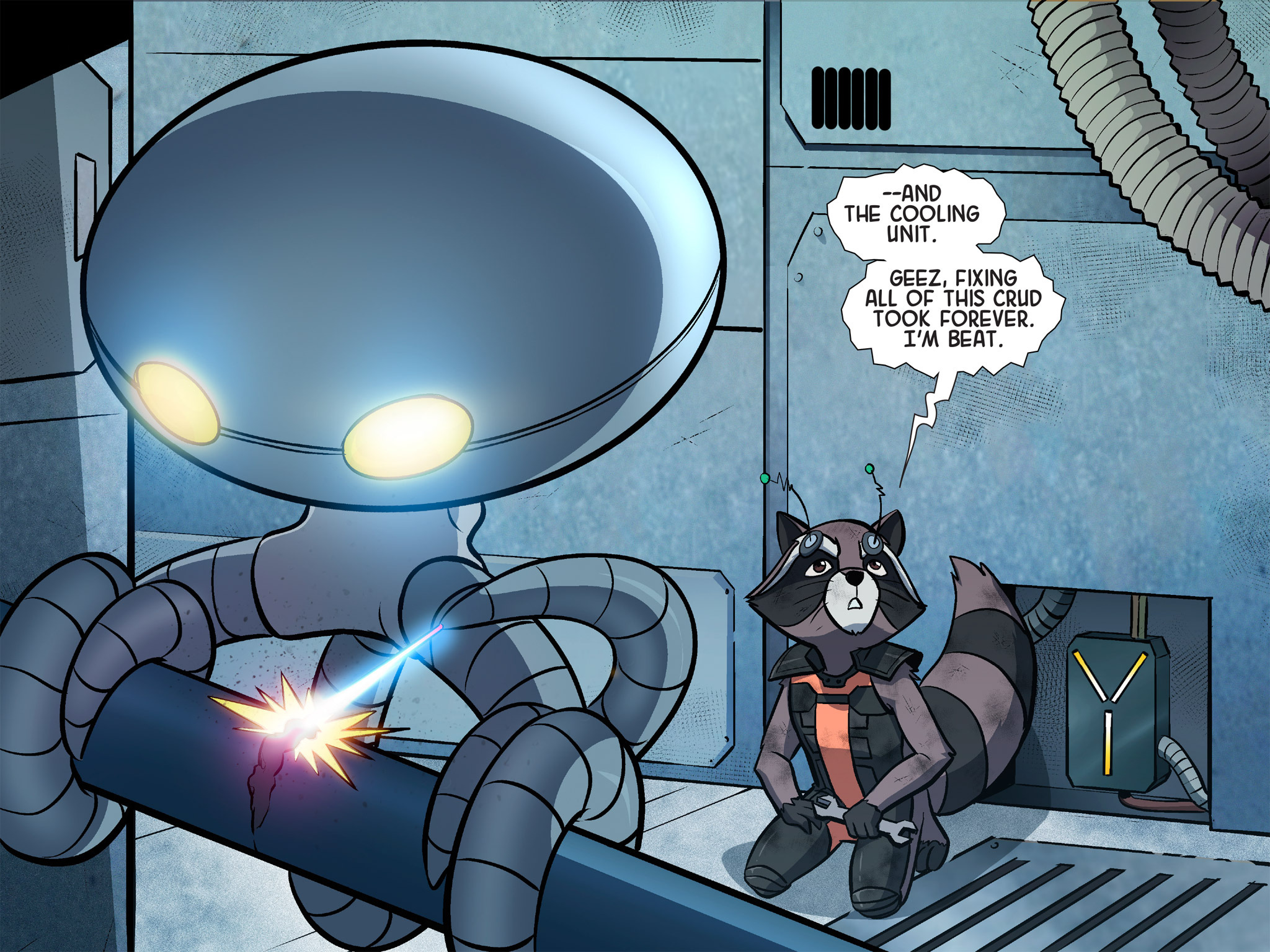 Read online Guardians of the Galaxy: Awesome Mix Infinite Comic comic -  Issue #6 - 29