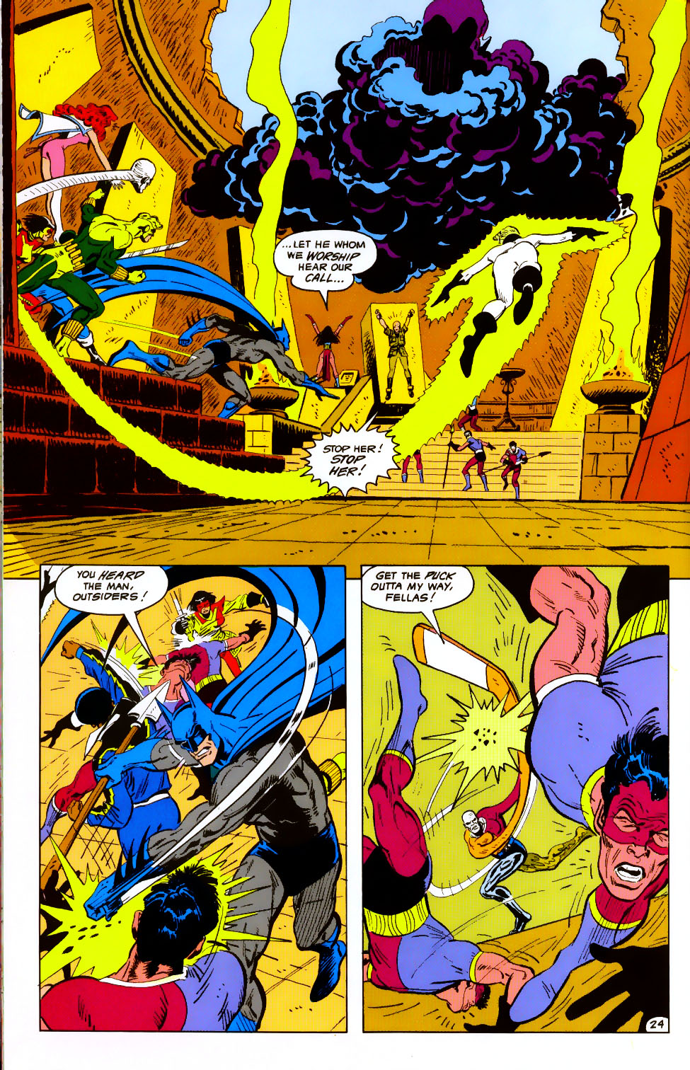 Read online The Outsiders (1985) comic -  Issue #17 - 26