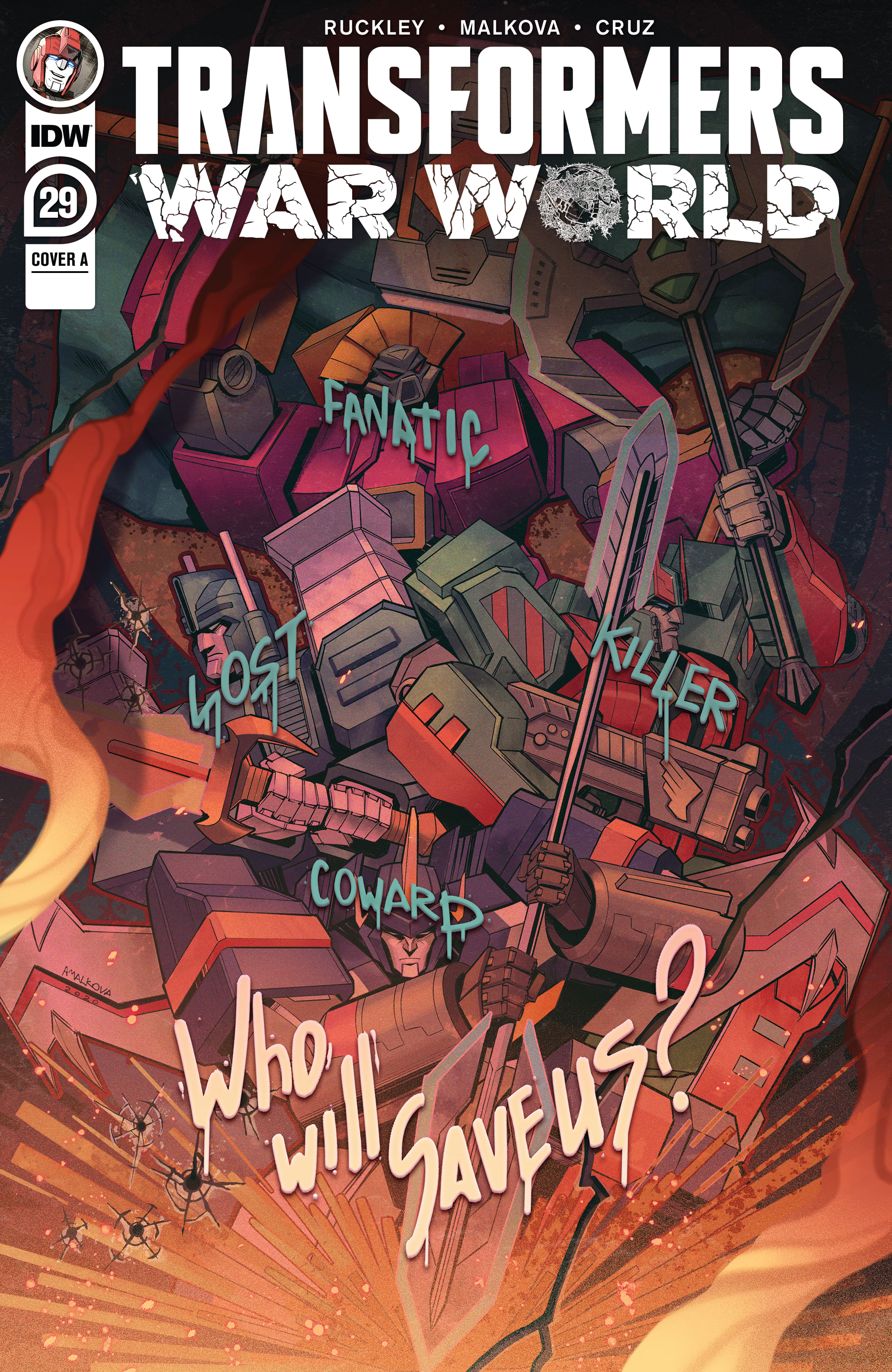 Read online Transformers (2019) comic -  Issue #29 - 1