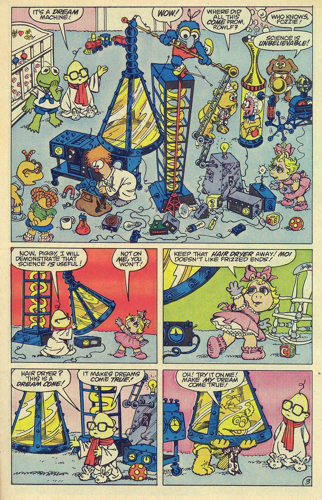 Read online Muppet Babies comic -  Issue #4 - 5