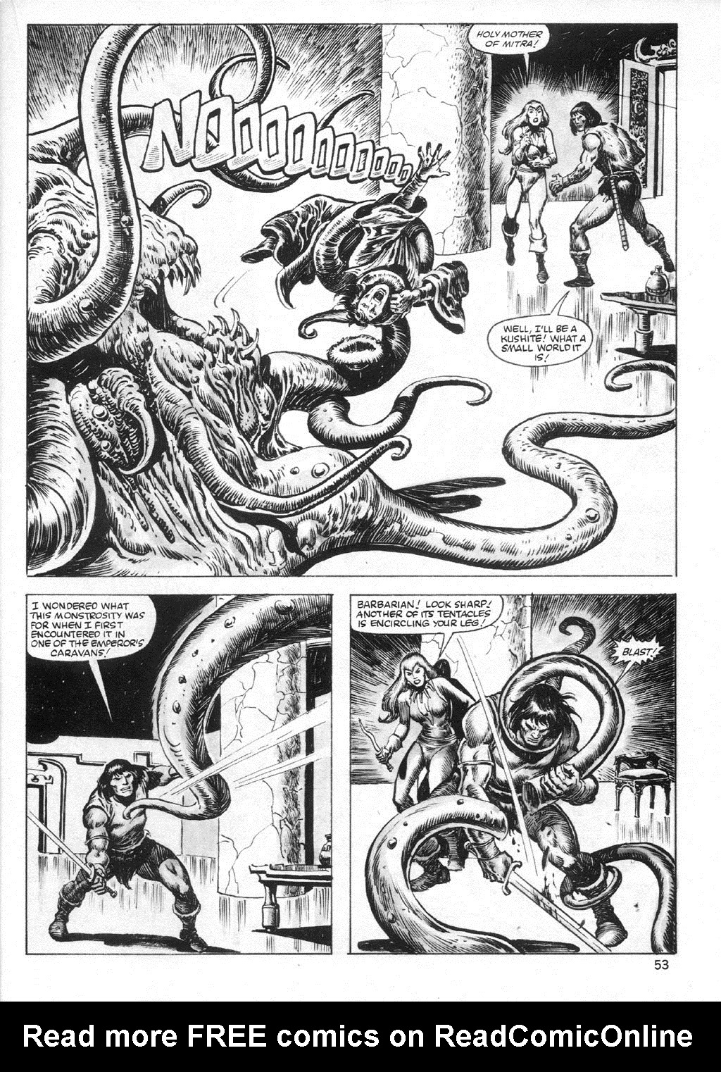 Read online The Savage Sword Of Conan comic -  Issue #95 - 53