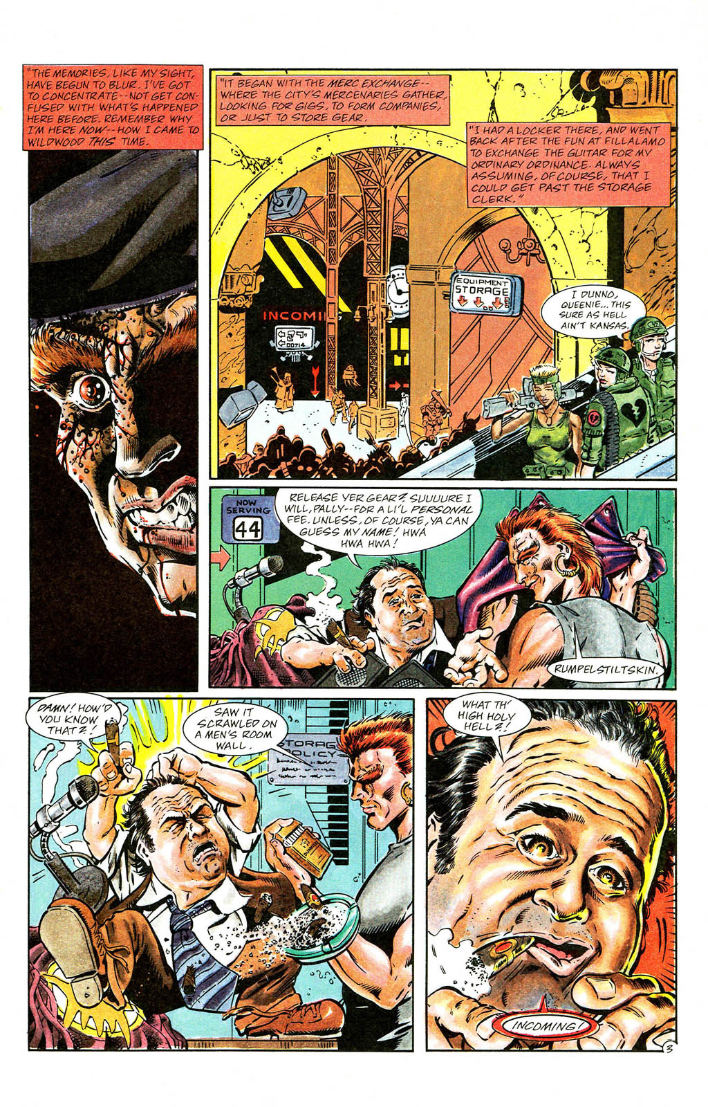 Read online Grimjack comic -  Issue #77 - 5