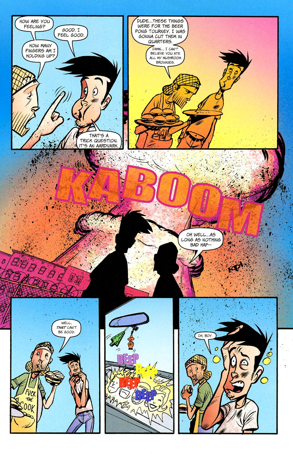 Read online Paul Jenkins' Sidekick comic -  Issue #4 - 11