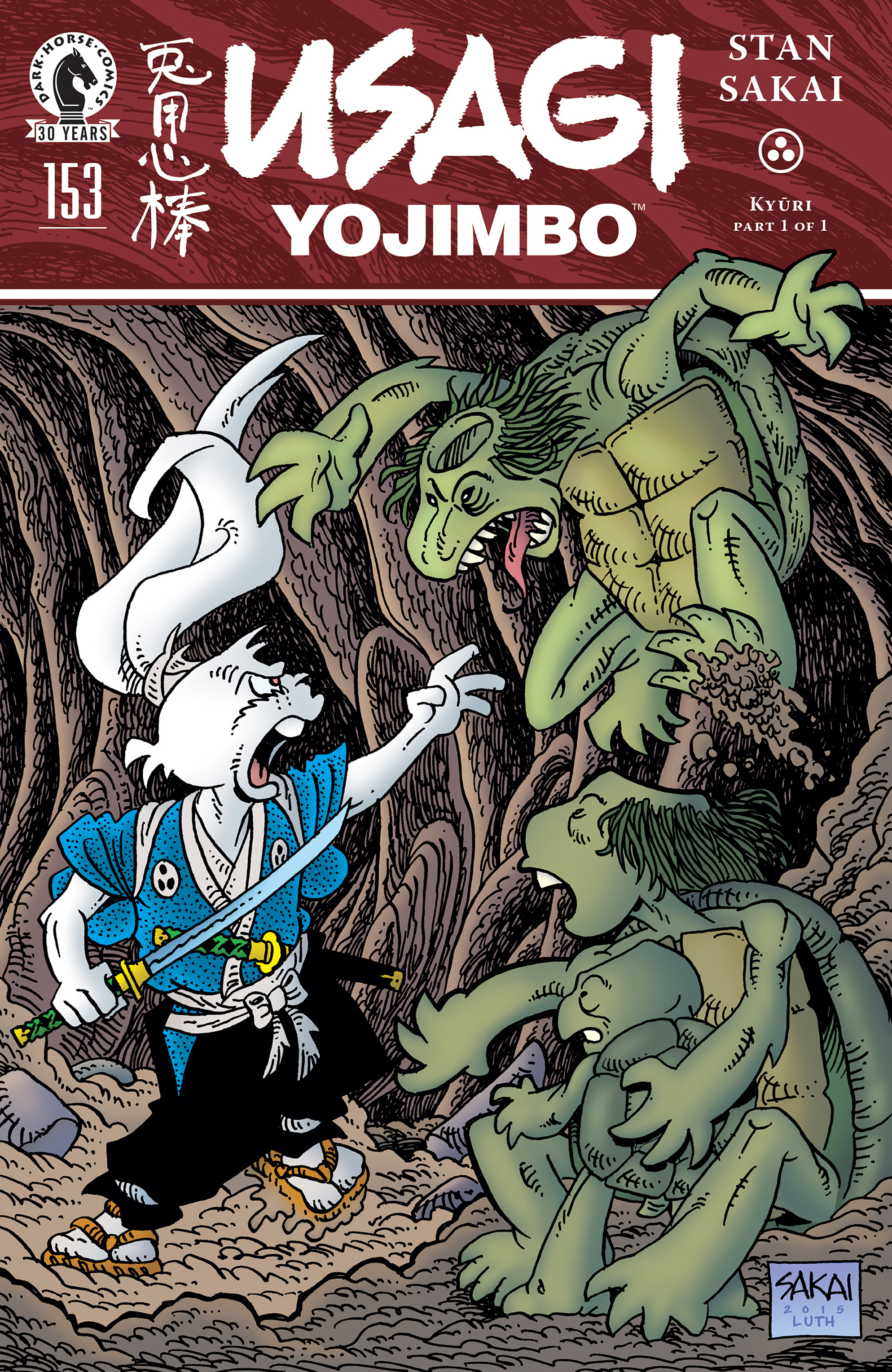 Read online Usagi Yojimbo (1996) comic -  Issue #153 - 1