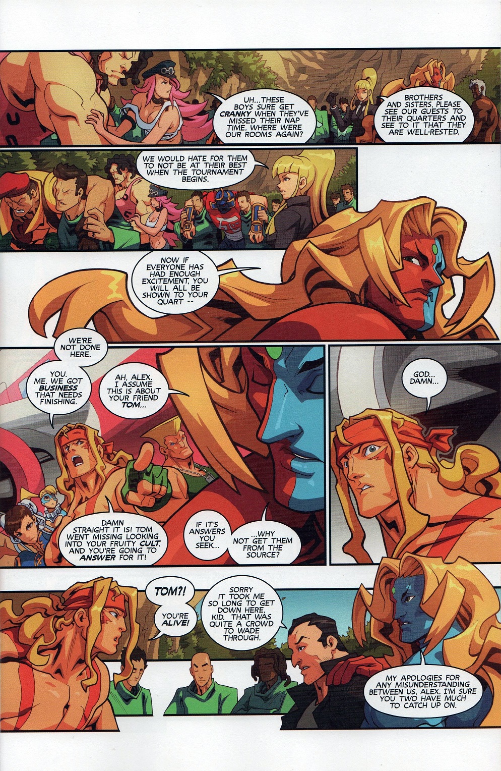 Read online Street Fighter Unlimited comic -  Issue #7 - 9