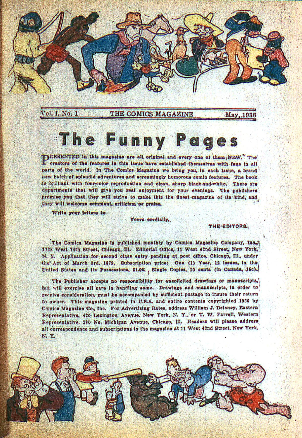 Read online Funny Pages comic -  Issue #1 - 3
