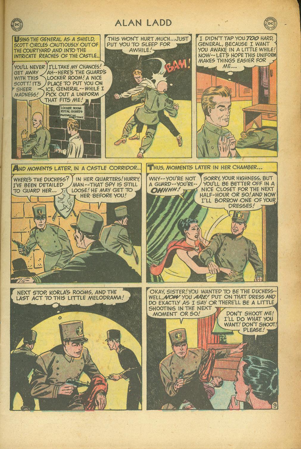 Read online Adventures of Alan Ladd comic -  Issue #8 - 11